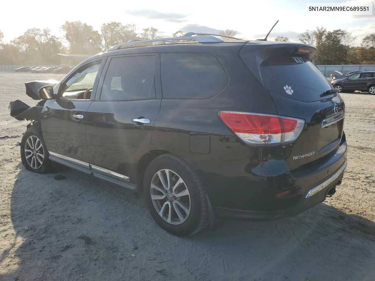 2014 Nissan Pathfinder S VIN: 5N1AR2MN9EC689551 Lot: 78250664