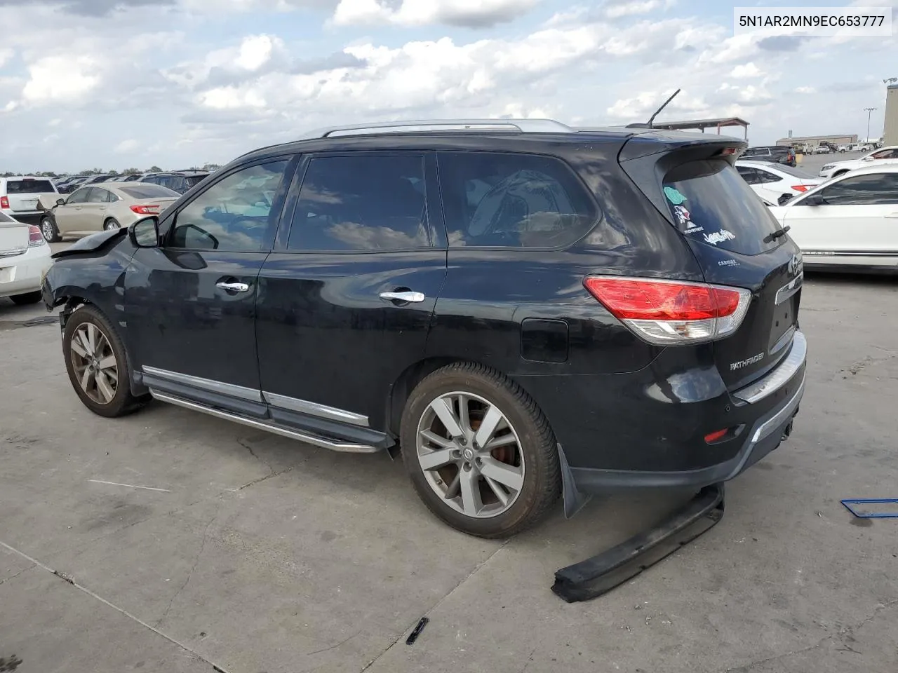 2014 Nissan Pathfinder S VIN: 5N1AR2MN9EC653777 Lot: 78290404