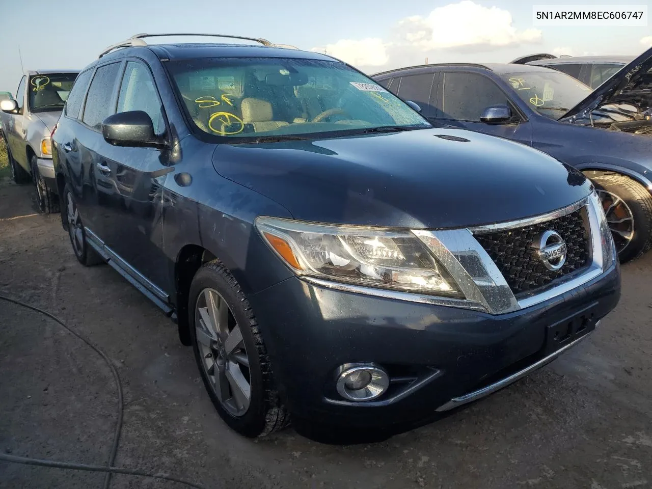 2014 Nissan Pathfinder S VIN: 5N1AR2MM8EC606747 Lot: 78359684