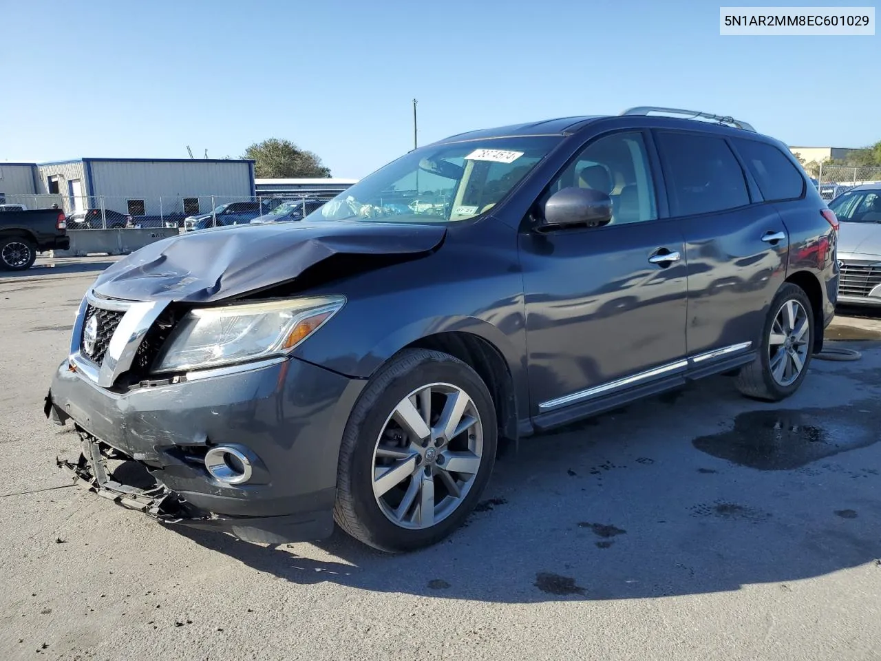 2014 Nissan Pathfinder S VIN: 5N1AR2MM8EC601029 Lot: 78374574