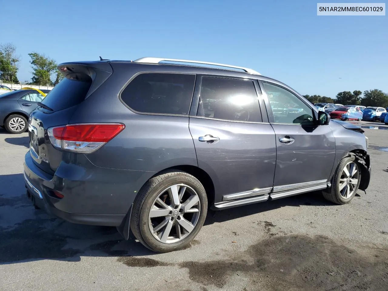 2014 Nissan Pathfinder S VIN: 5N1AR2MM8EC601029 Lot: 78374574