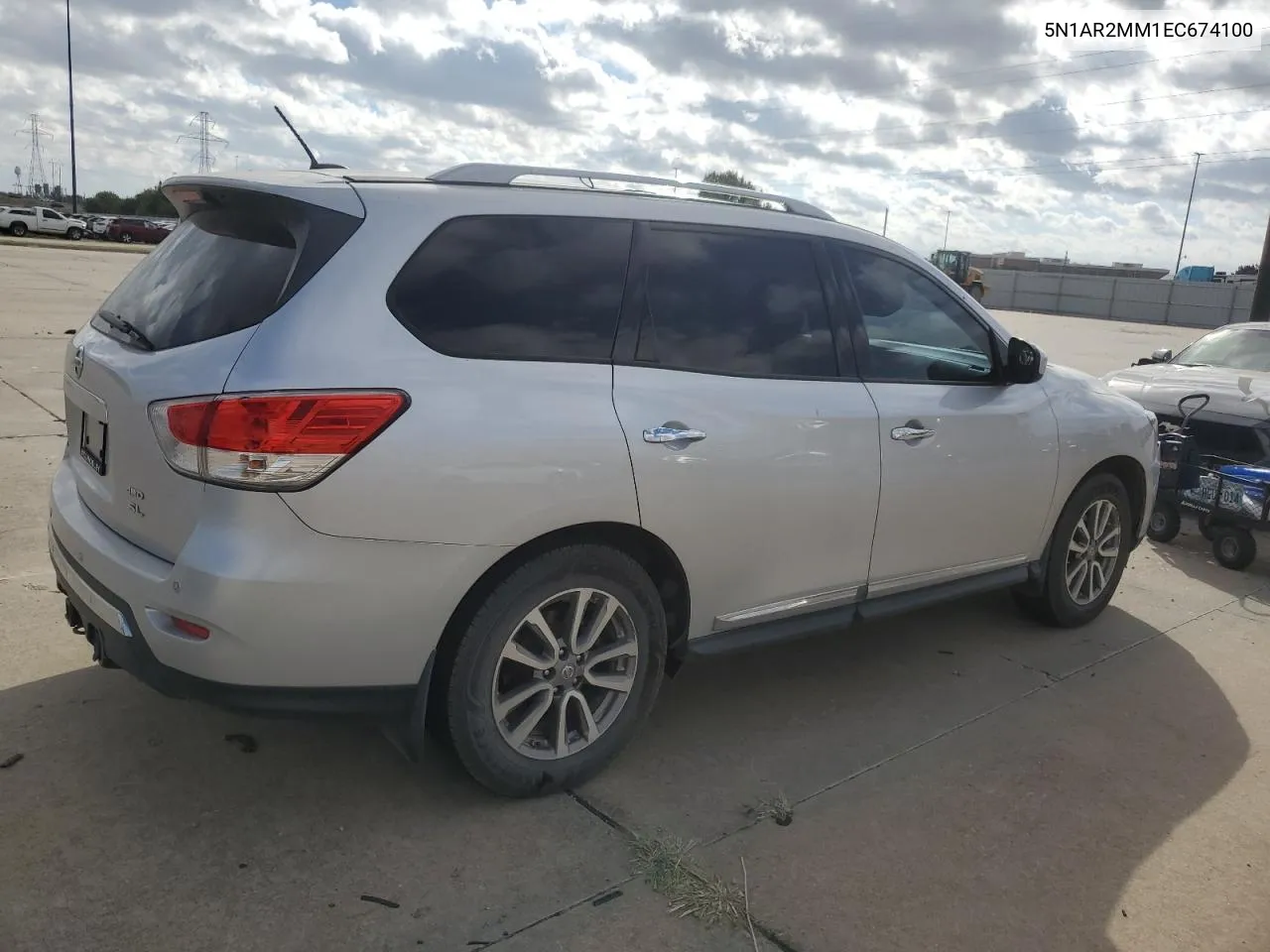 2014 Nissan Pathfinder S VIN: 5N1AR2MM1EC674100 Lot: 78464714