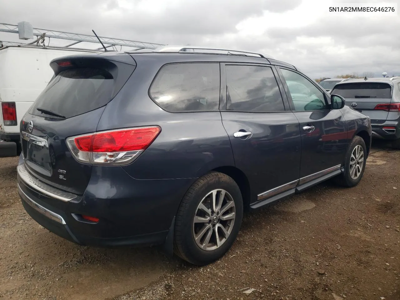 2014 Nissan Pathfinder S VIN: 5N1AR2MM8EC646276 Lot: 78622034