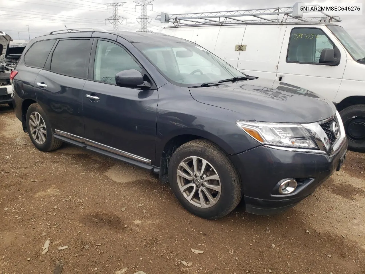 2014 Nissan Pathfinder S VIN: 5N1AR2MM8EC646276 Lot: 78622034