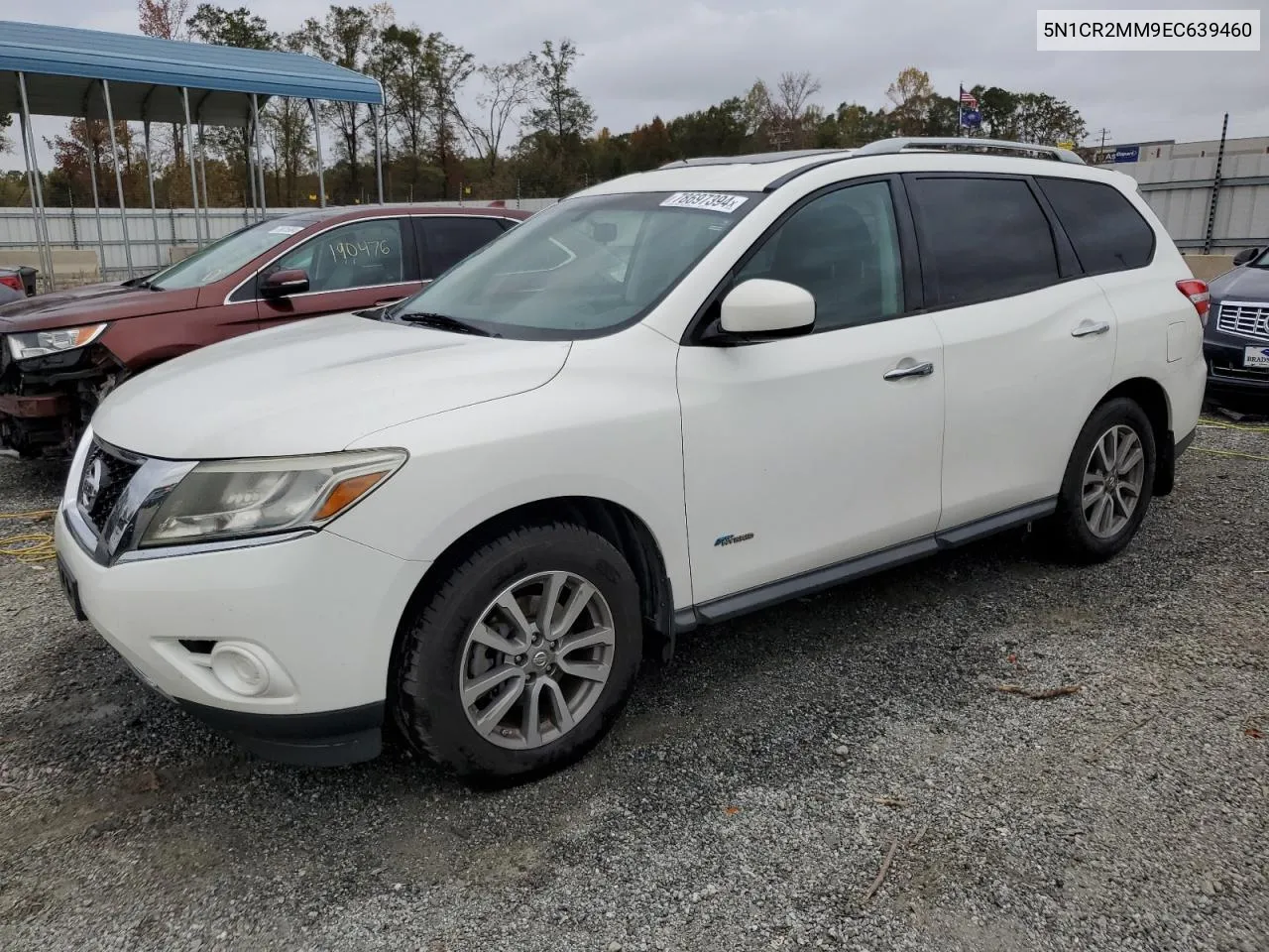 2014 Nissan Pathfinder Sv Hybrid VIN: 5N1CR2MM9EC639460 Lot: 78697394