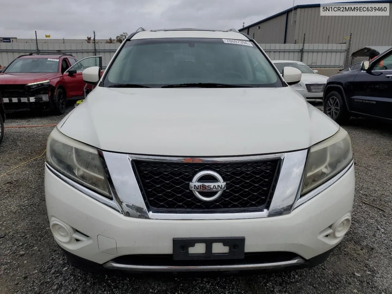 2014 Nissan Pathfinder Sv Hybrid VIN: 5N1CR2MM9EC639460 Lot: 78697394