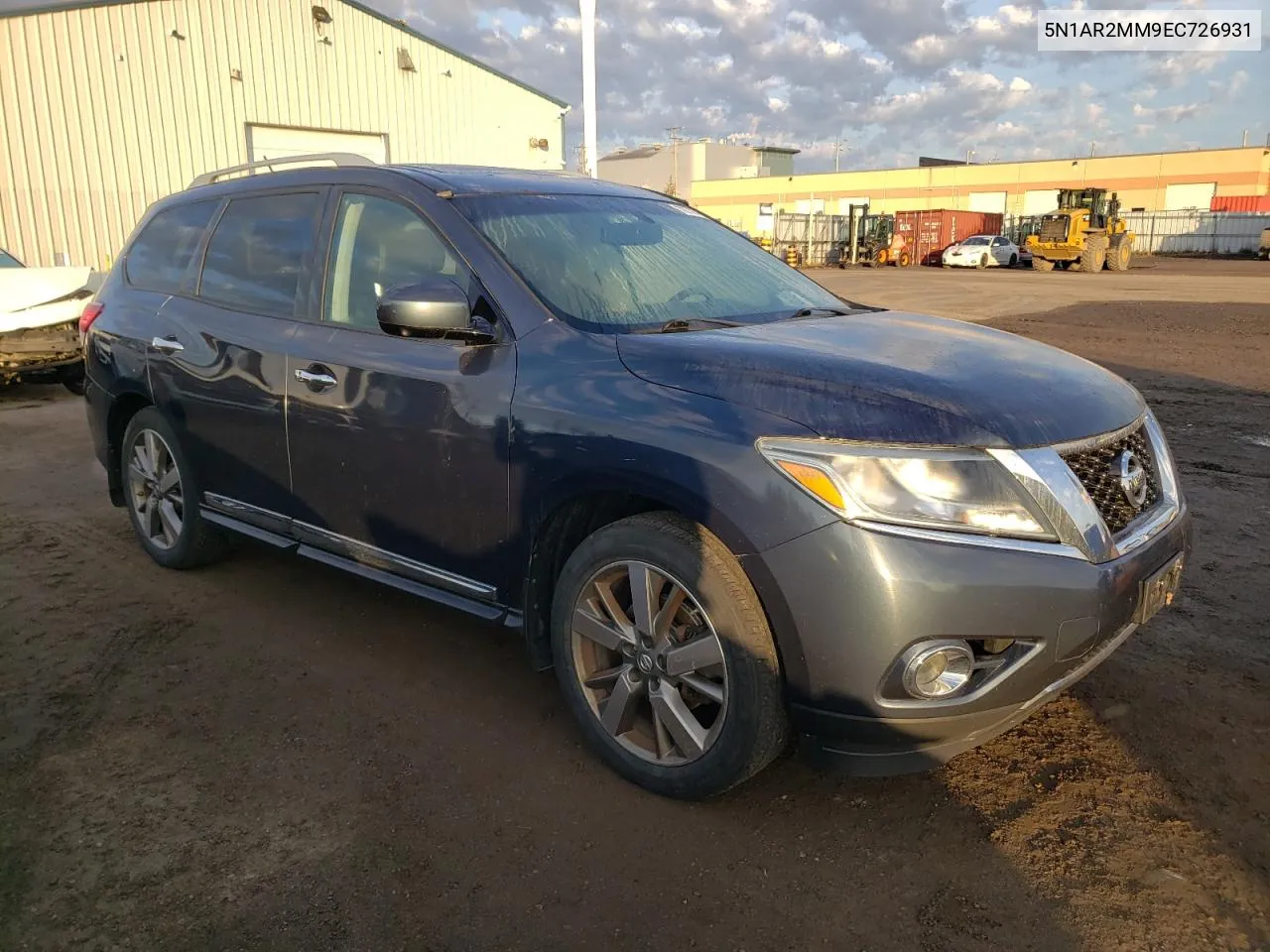 2014 Nissan Pathfinder S VIN: 5N1AR2MM9EC726931 Lot: 78716754