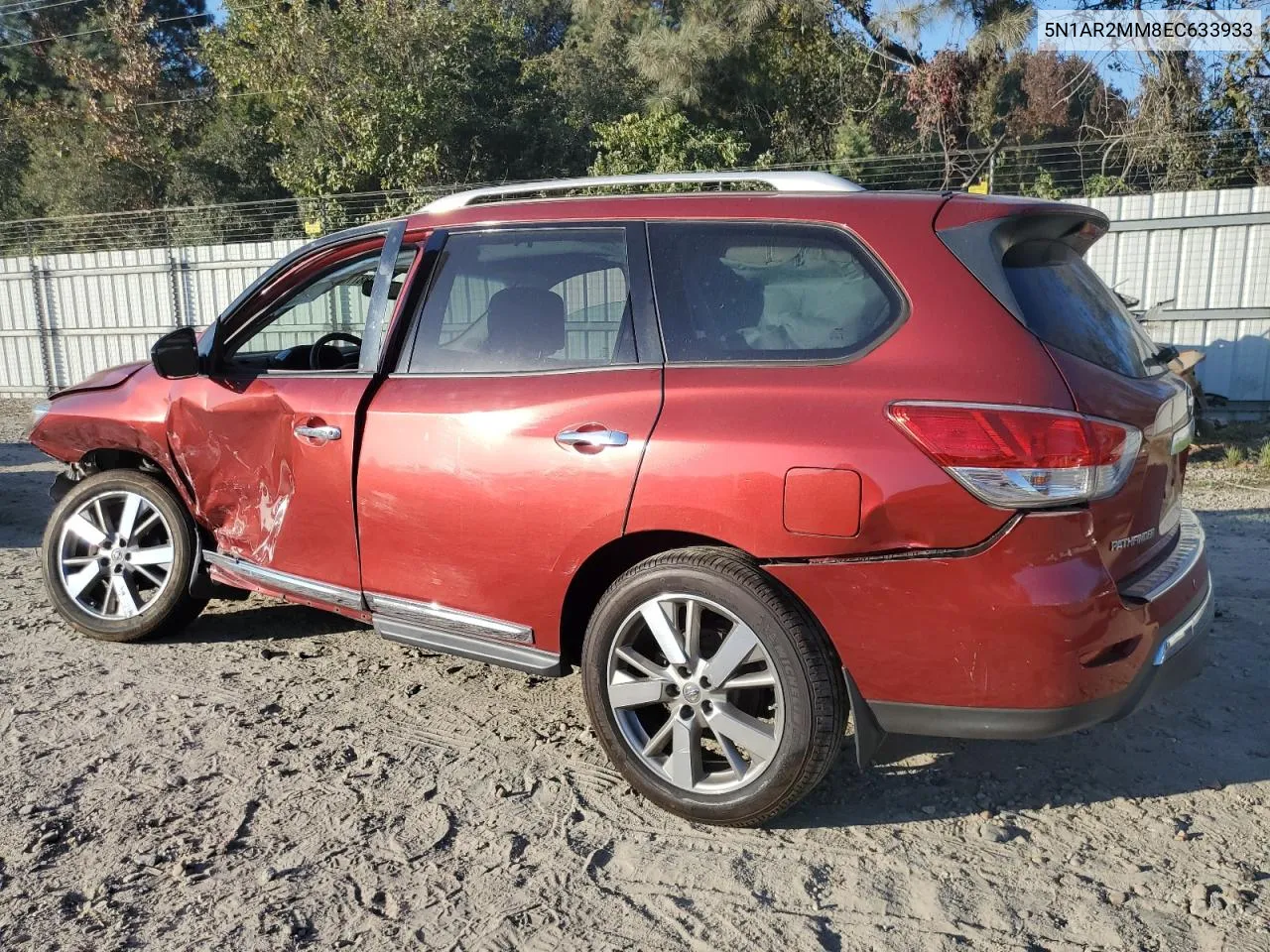 2014 Nissan Pathfinder S VIN: 5N1AR2MM8EC633933 Lot: 78871954