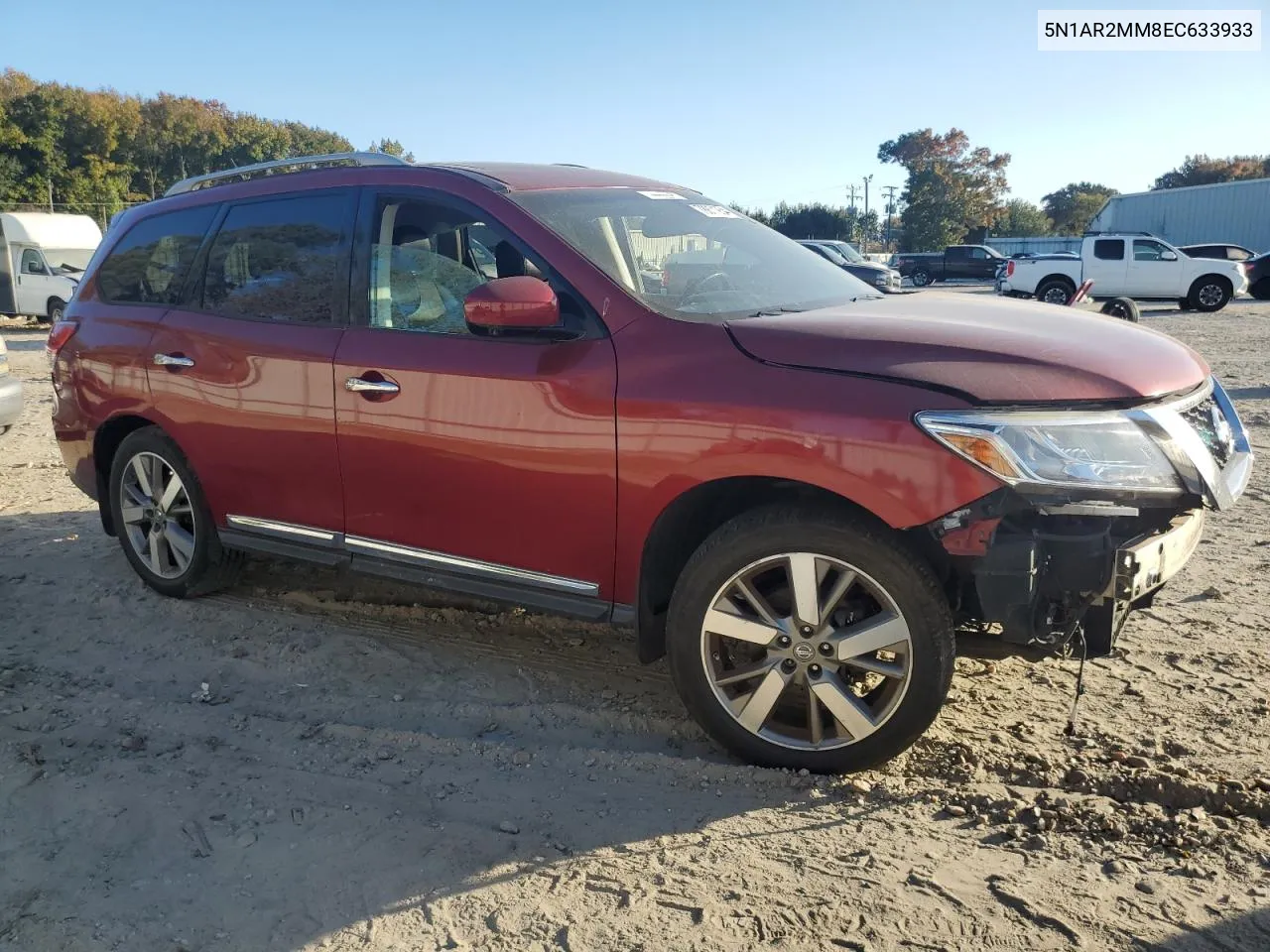 2014 Nissan Pathfinder S VIN: 5N1AR2MM8EC633933 Lot: 78871954