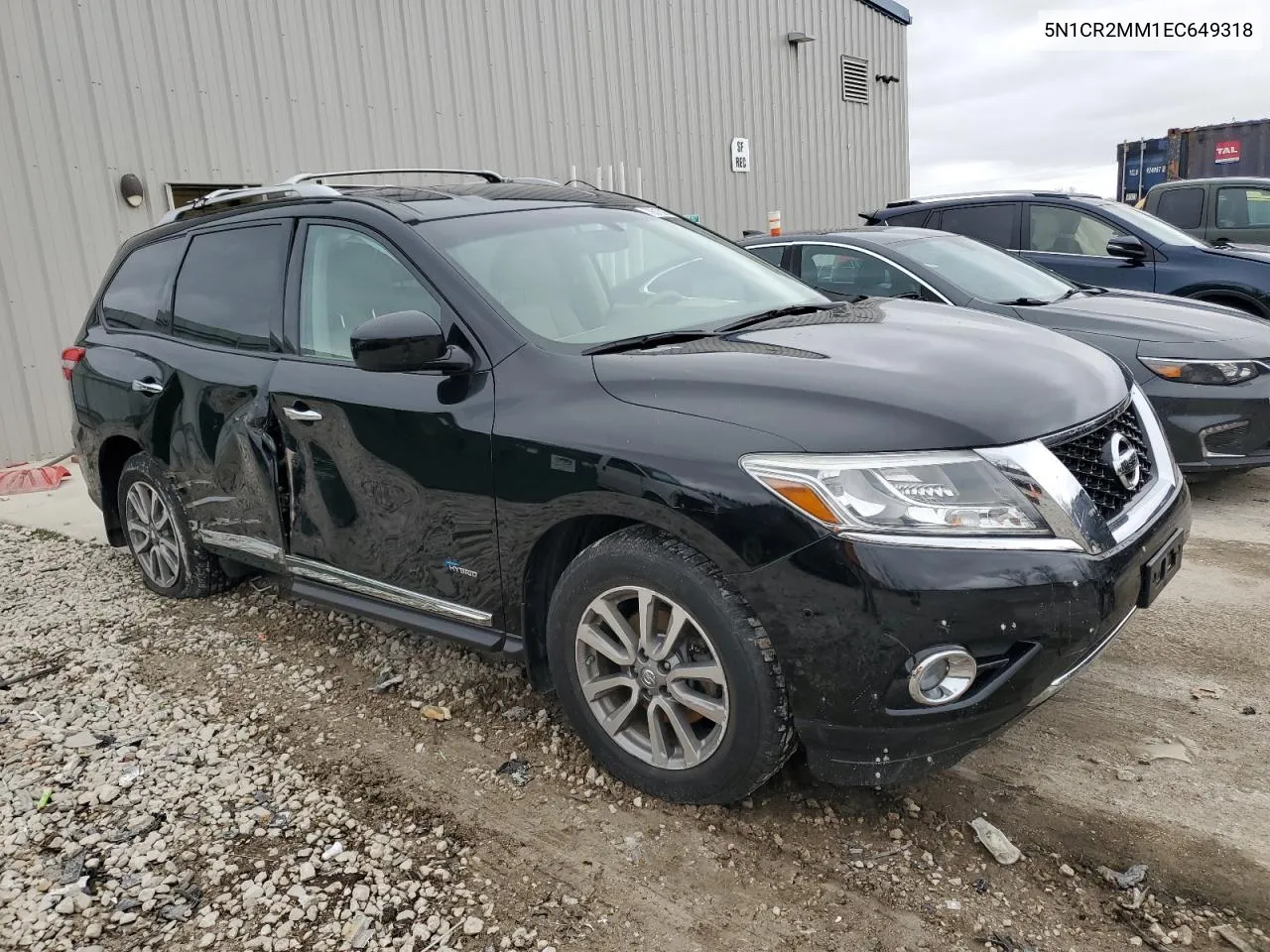 2014 Nissan Pathfinder Sv Hybrid VIN: 5N1CR2MM1EC649318 Lot: 79010074