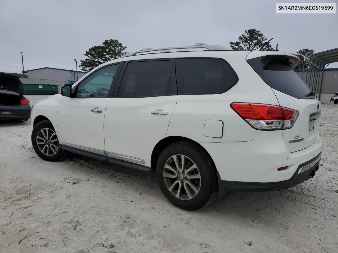 2014 Nissan Pathfinder S VIN: 5N1AR2MN6EC619599 Lot: 79079014