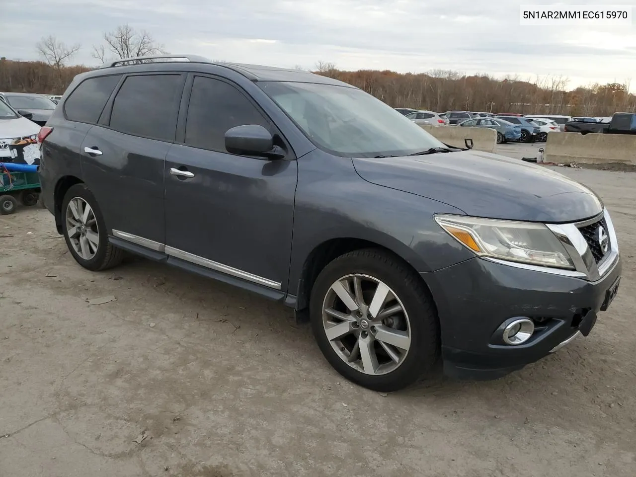 2014 Nissan Pathfinder S VIN: 5N1AR2MM1EC615970 Lot: 79090864