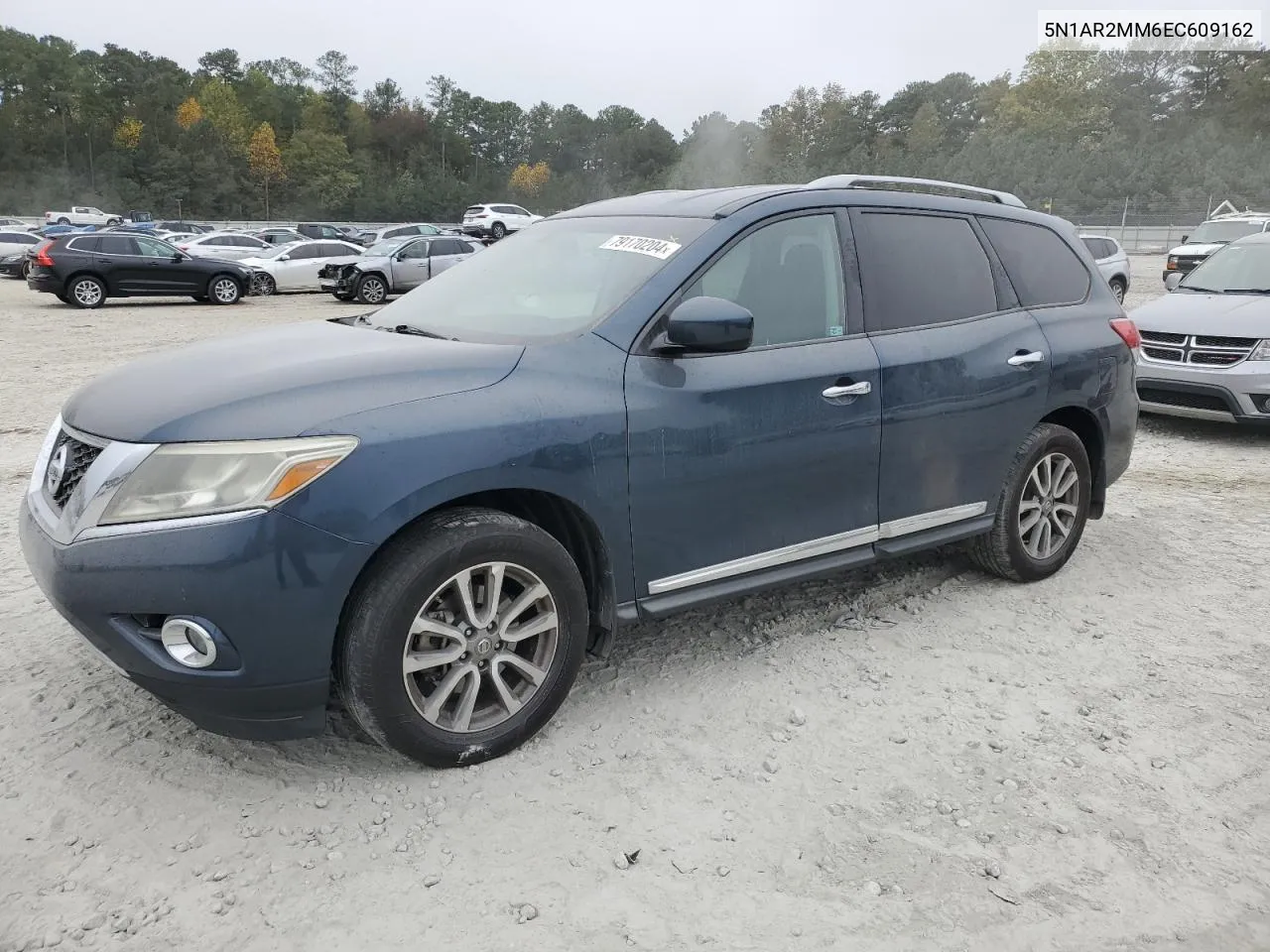 2014 Nissan Pathfinder S VIN: 5N1AR2MM6EC609162 Lot: 79170204