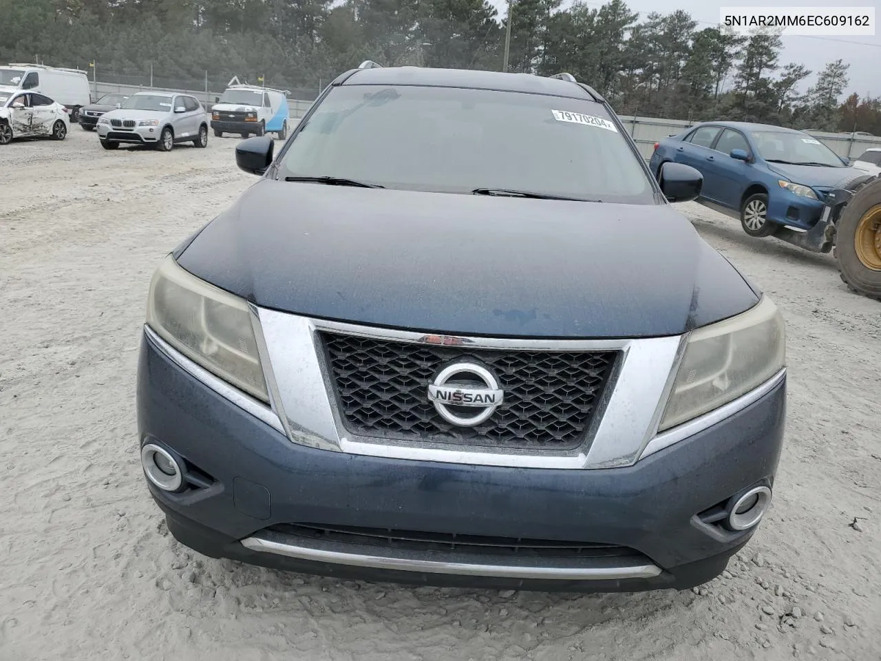 2014 Nissan Pathfinder S VIN: 5N1AR2MM6EC609162 Lot: 79170204