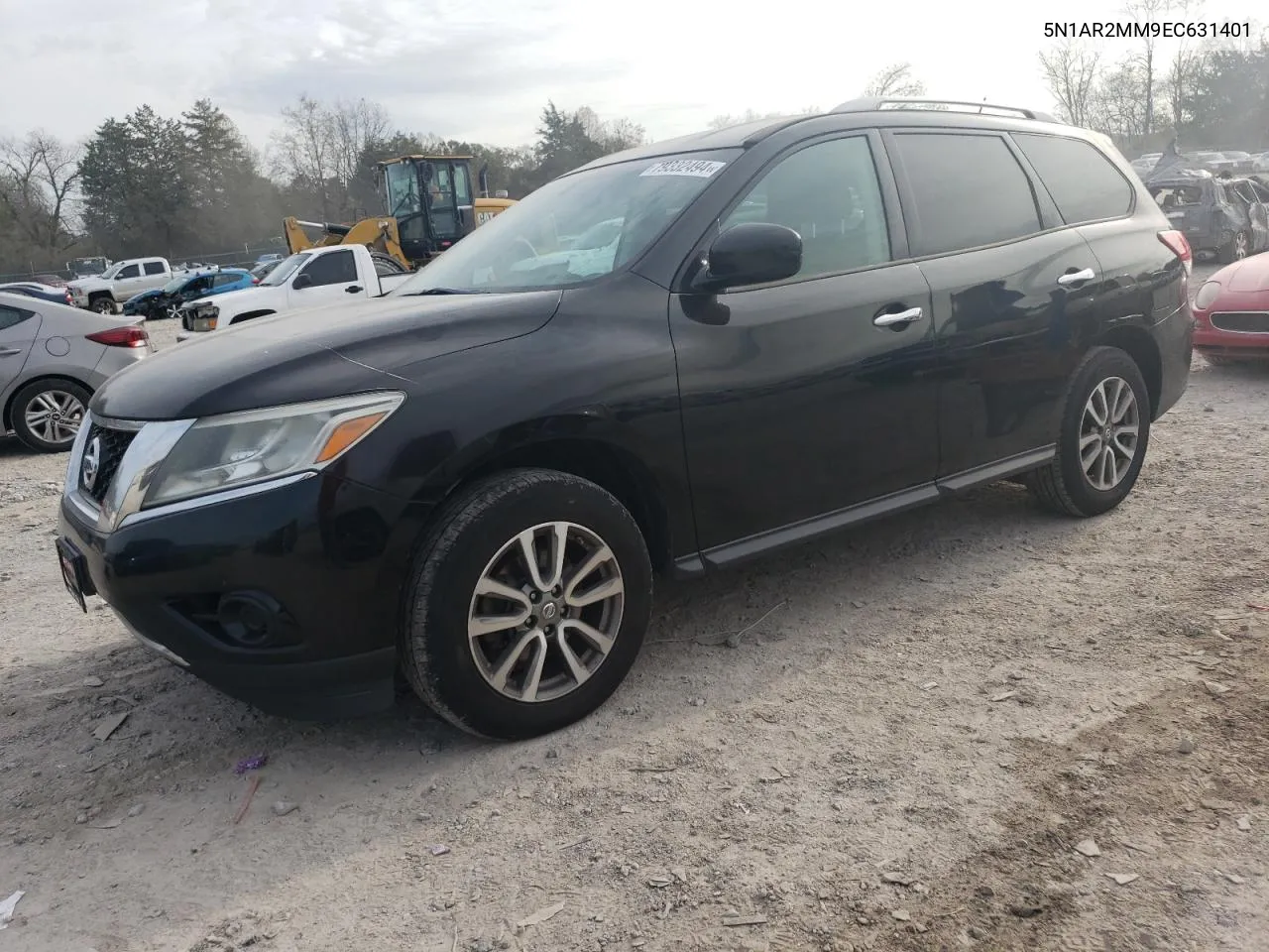 2014 Nissan Pathfinder S VIN: 5N1AR2MM9EC631401 Lot: 79332494