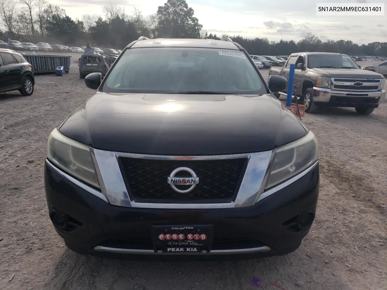 2014 Nissan Pathfinder S VIN: 5N1AR2MM9EC631401 Lot: 79332494