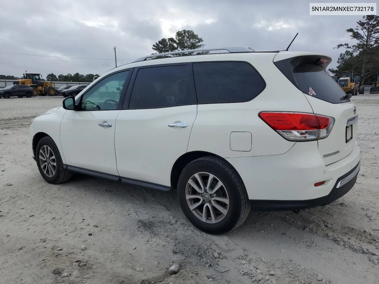 2014 Nissan Pathfinder S VIN: 5N1AR2MNXEC732178 Lot: 79336754