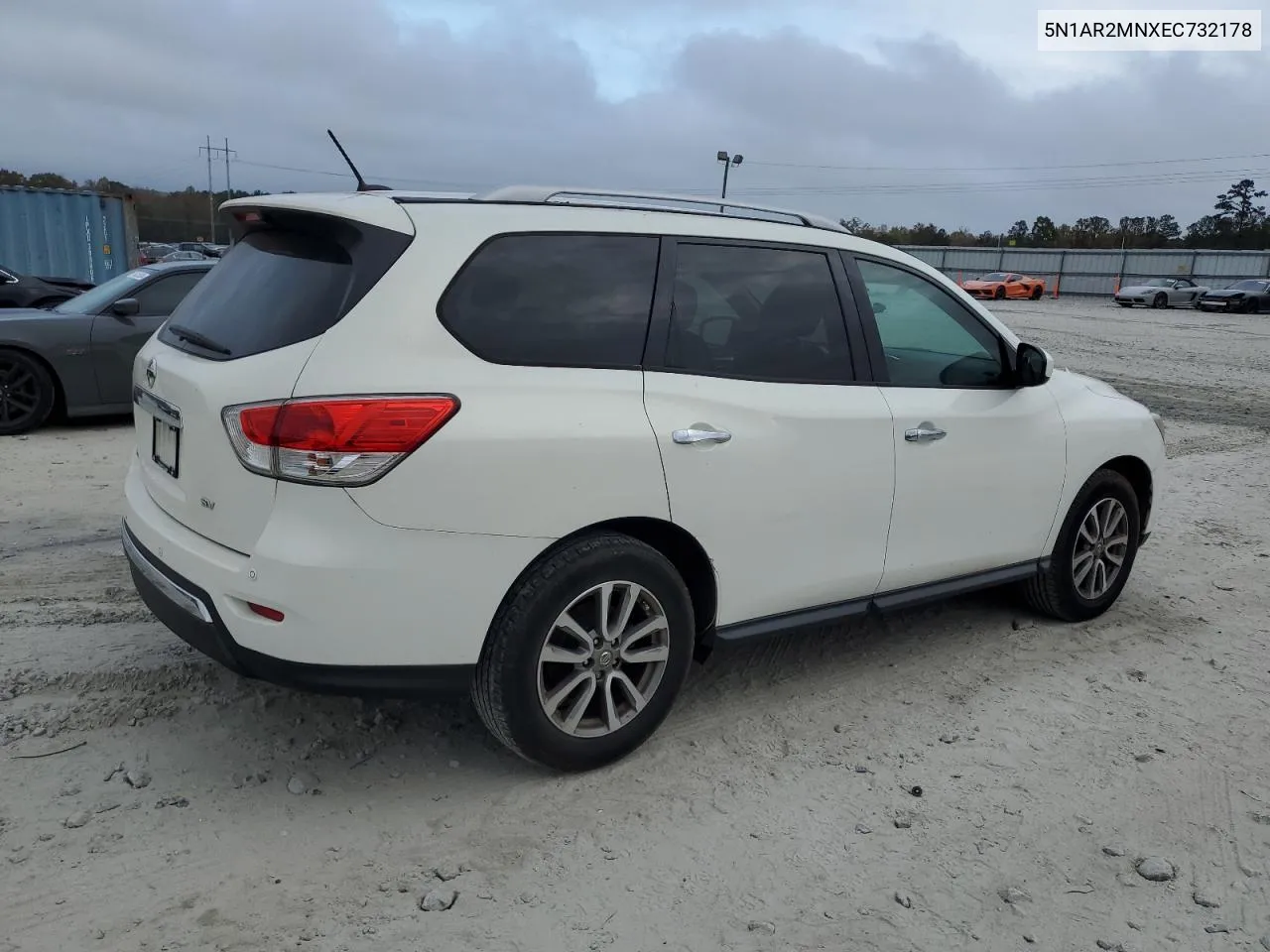 2014 Nissan Pathfinder S VIN: 5N1AR2MNXEC732178 Lot: 79336754