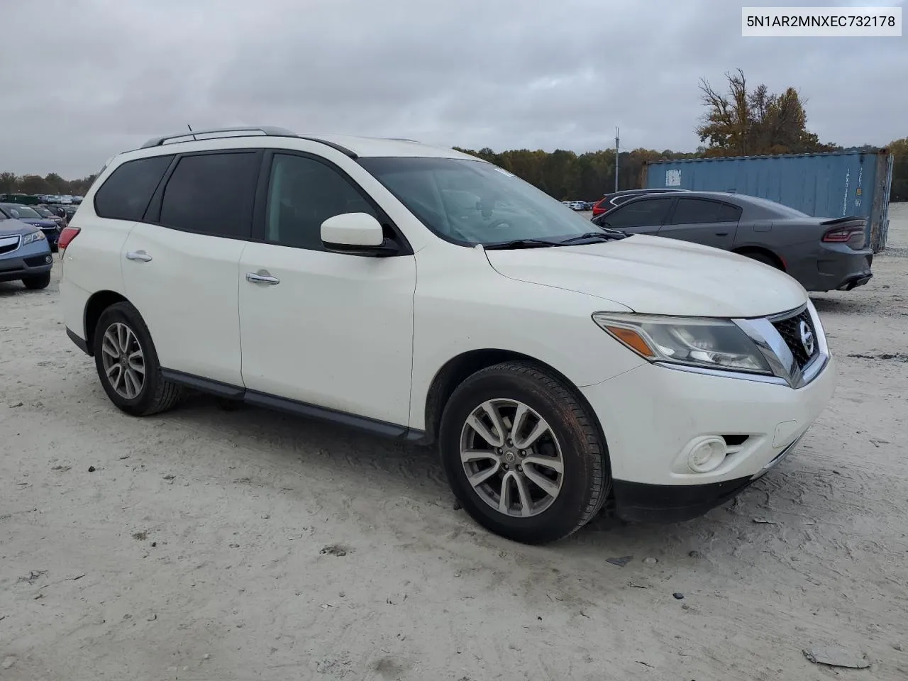 2014 Nissan Pathfinder S VIN: 5N1AR2MNXEC732178 Lot: 79336754