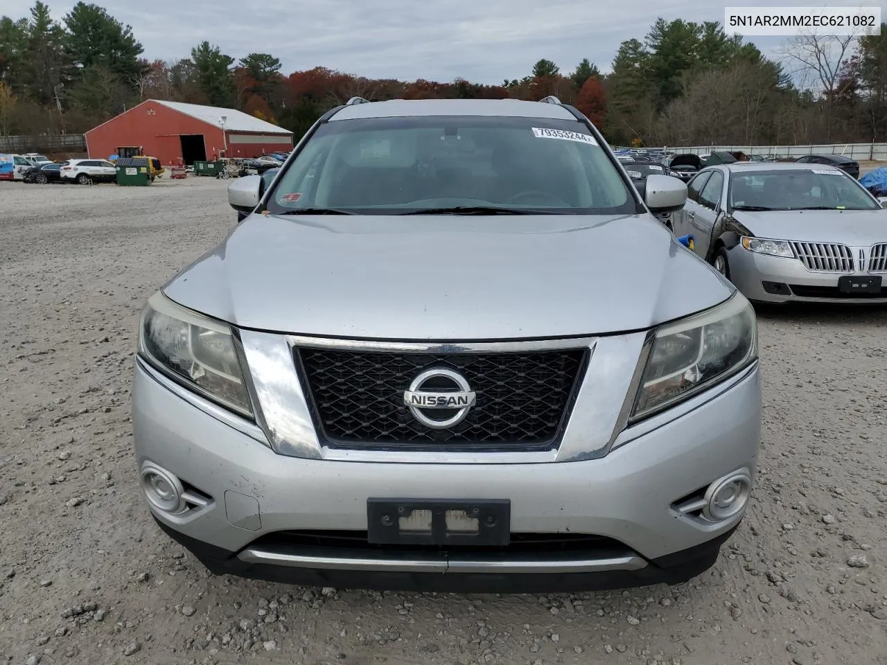 2014 Nissan Pathfinder S VIN: 5N1AR2MM2EC621082 Lot: 79353244