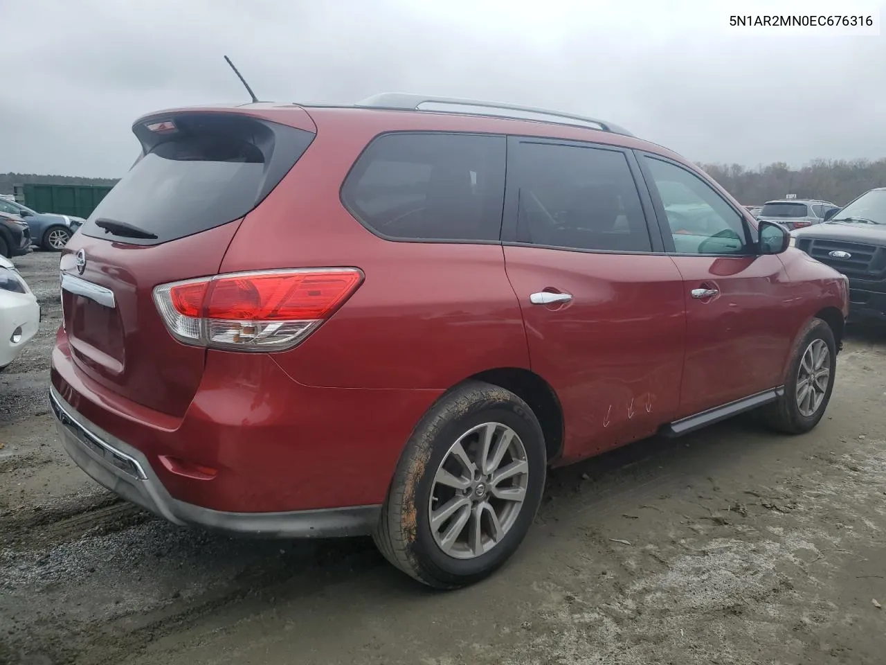 2014 Nissan Pathfinder S VIN: 5N1AR2MN0EC676316 Lot: 79382684