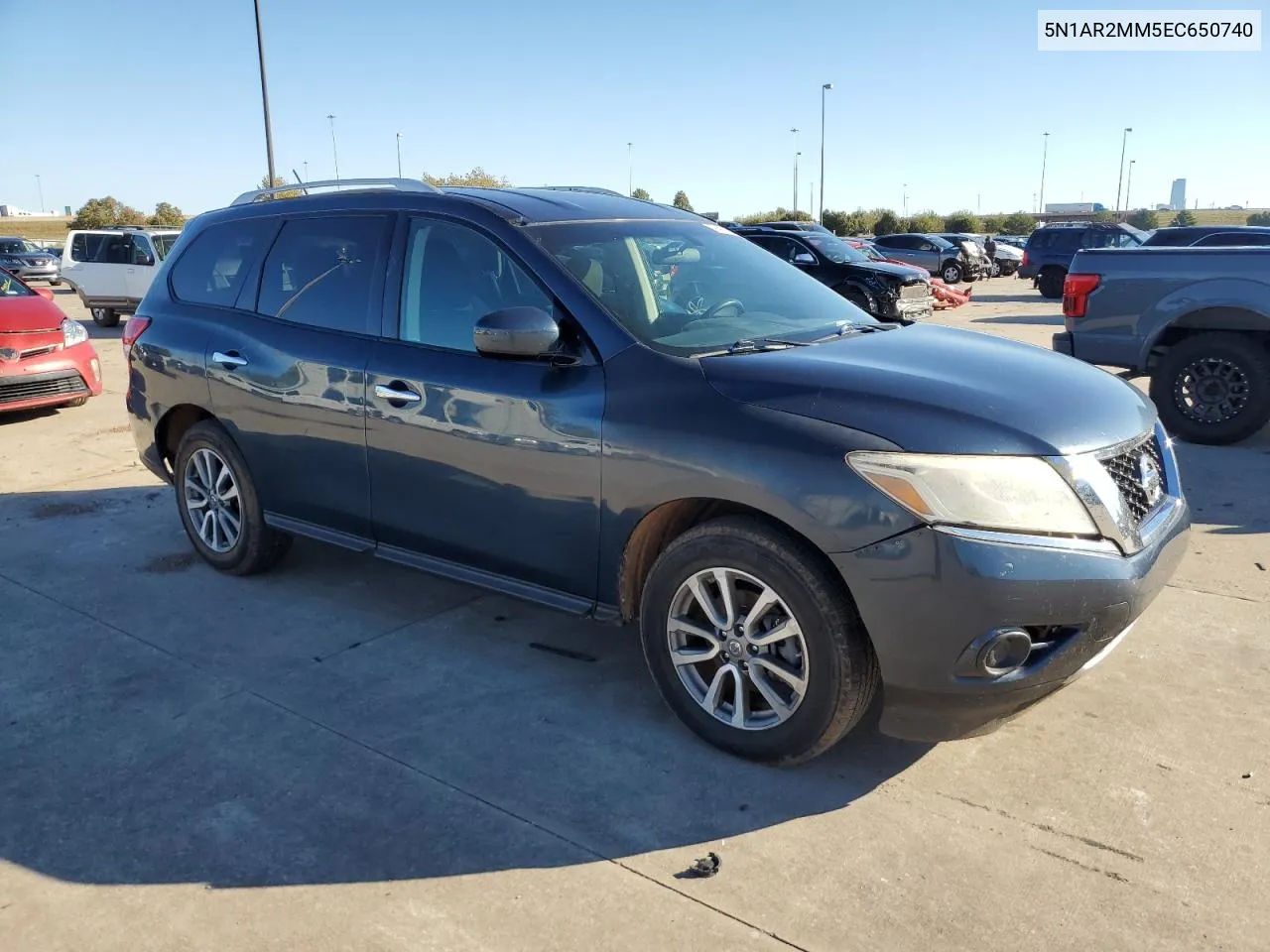 2014 Nissan Pathfinder S VIN: 5N1AR2MM5EC650740 Lot: 79475834