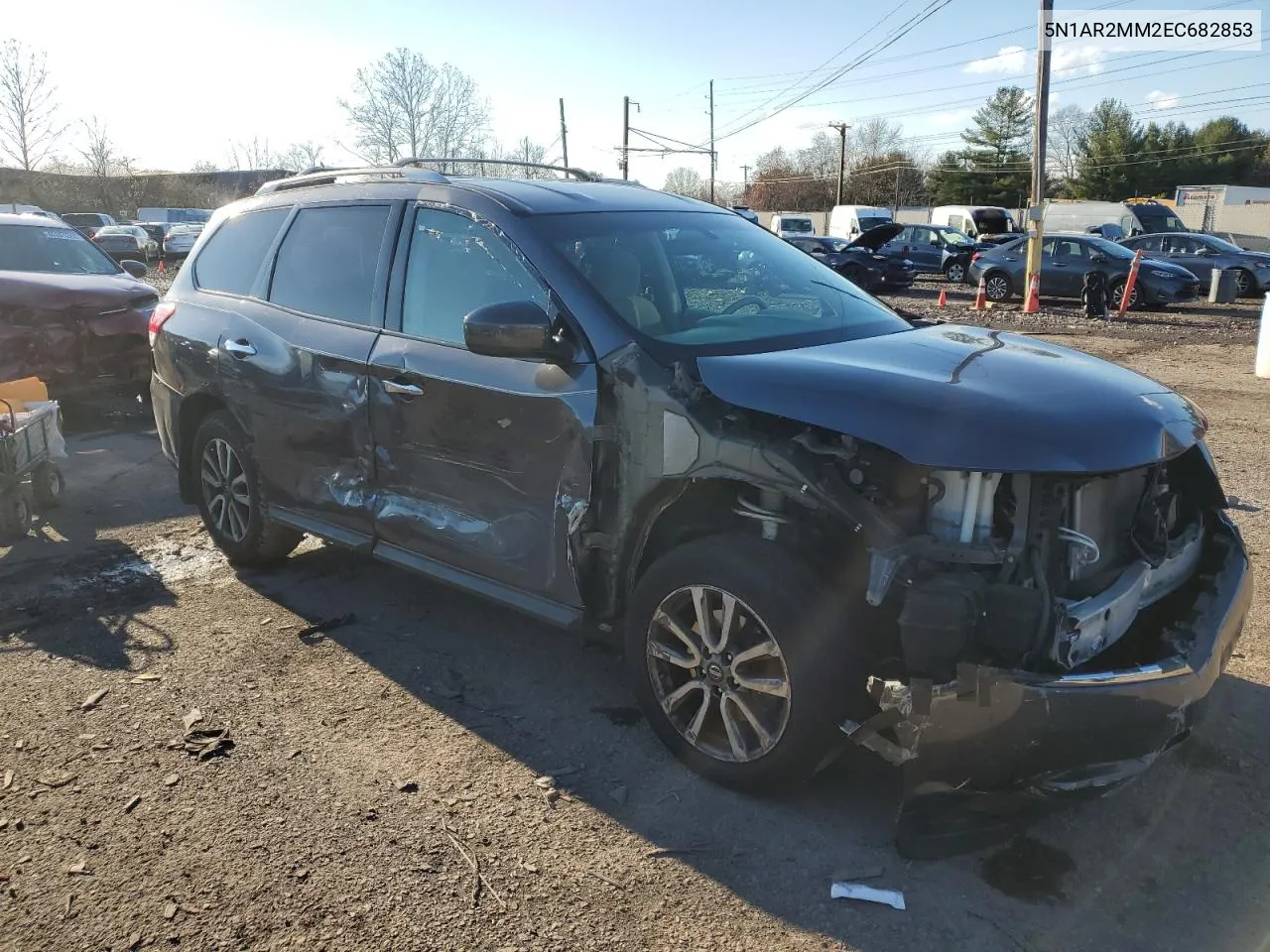 2014 Nissan Pathfinder S VIN: 5N1AR2MM2EC682853 Lot: 79632574