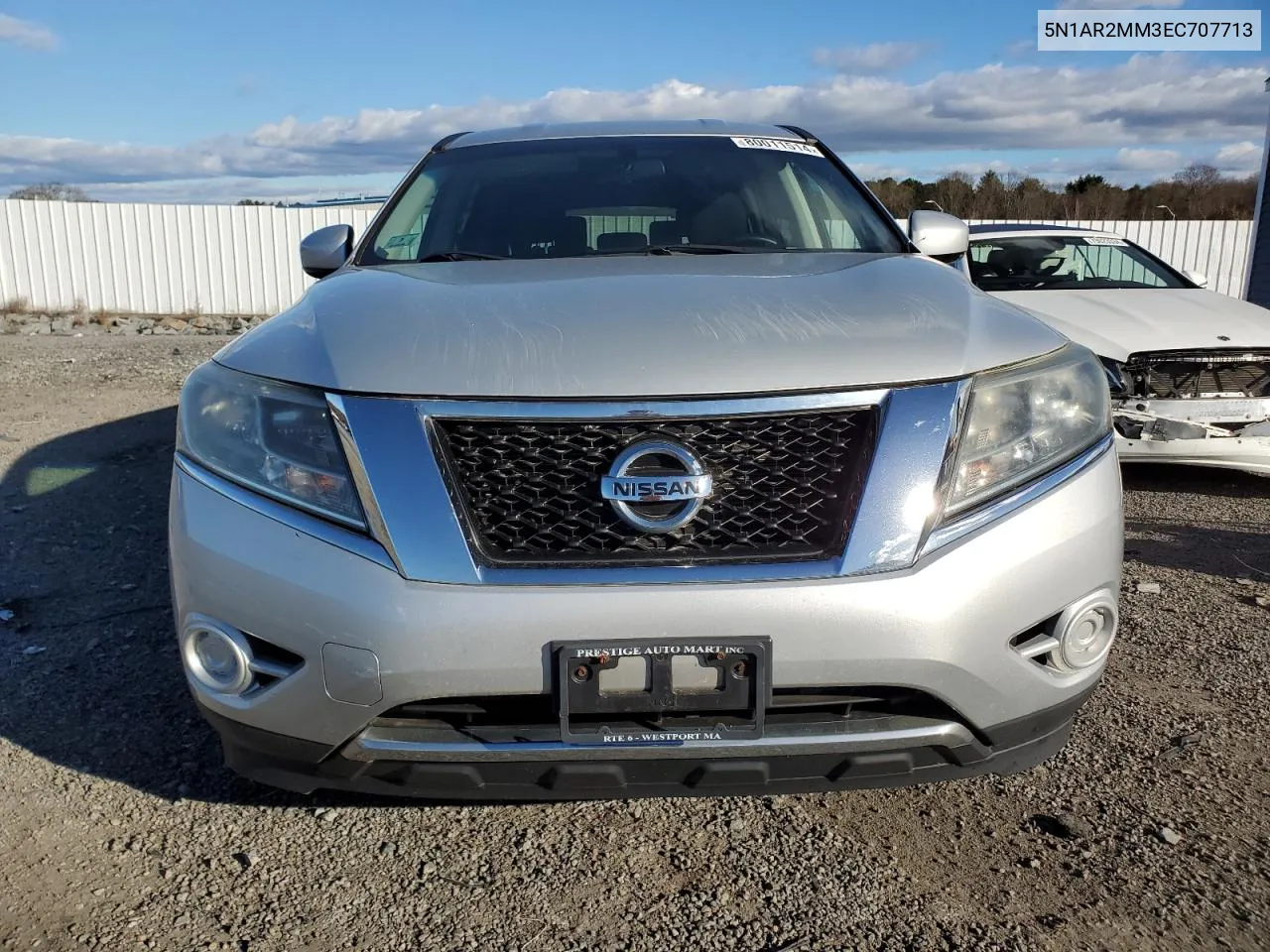 2014 Nissan Pathfinder S VIN: 5N1AR2MM3EC707713 Lot: 80011514