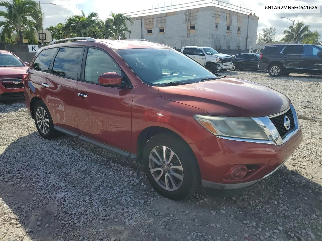 2014 Nissan Pathfinder S VIN: 5N1AR2MN5EC641626 Lot: 80438594