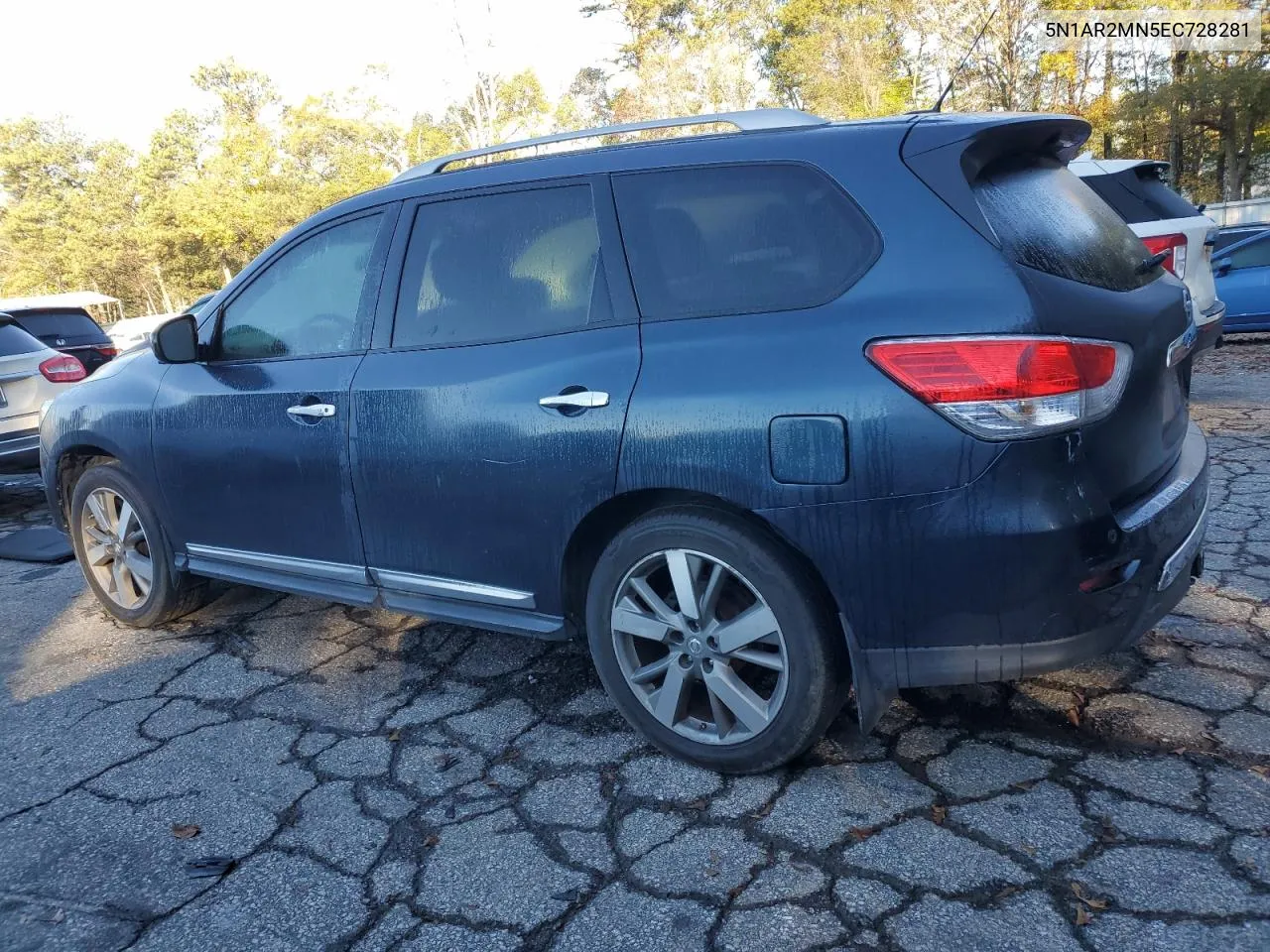 2014 Nissan Pathfinder S VIN: 5N1AR2MN5EC728281 Lot: 80675384