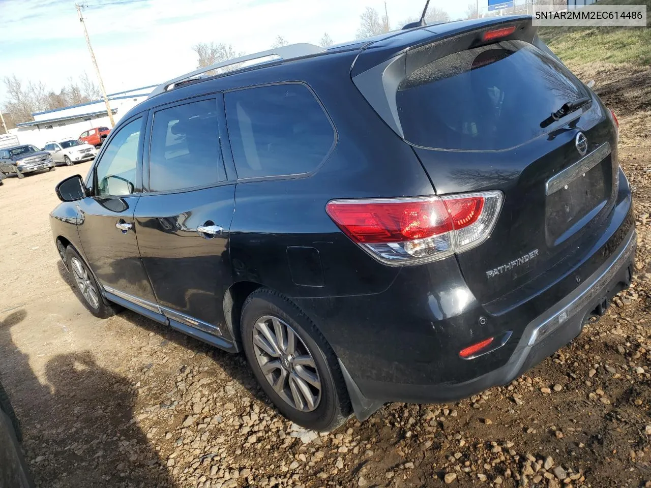 2014 Nissan Pathfinder S VIN: 5N1AR2MM2EC614486 Lot: 80740953