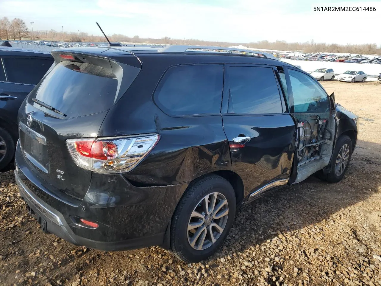 2014 Nissan Pathfinder S VIN: 5N1AR2MM2EC614486 Lot: 80740953