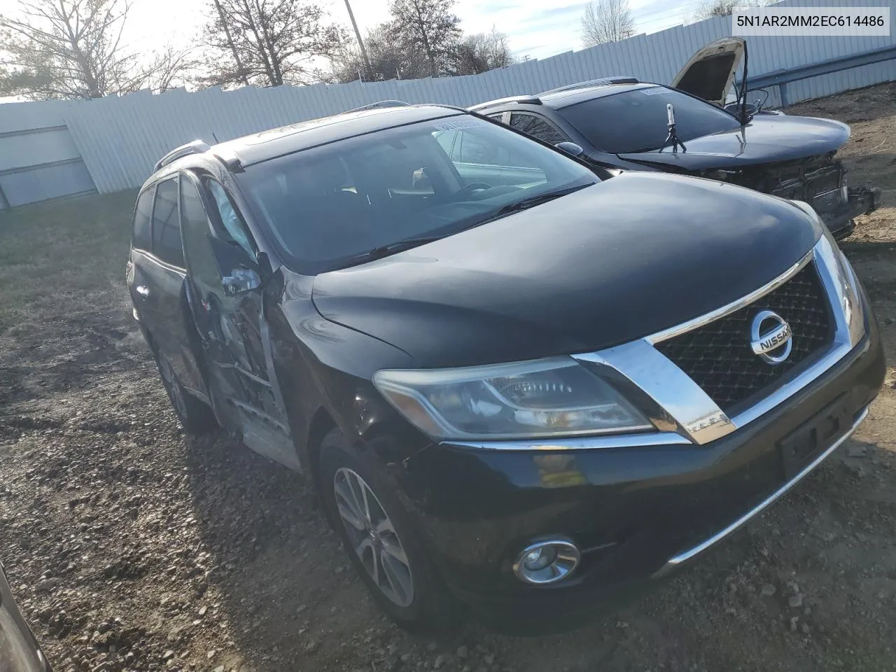 2014 Nissan Pathfinder S VIN: 5N1AR2MM2EC614486 Lot: 80740953