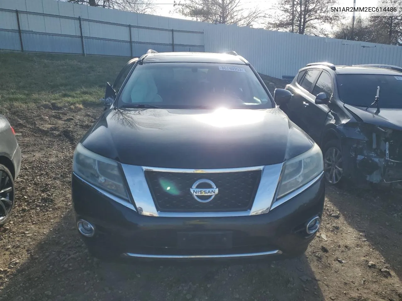 2014 Nissan Pathfinder S VIN: 5N1AR2MM2EC614486 Lot: 80740953