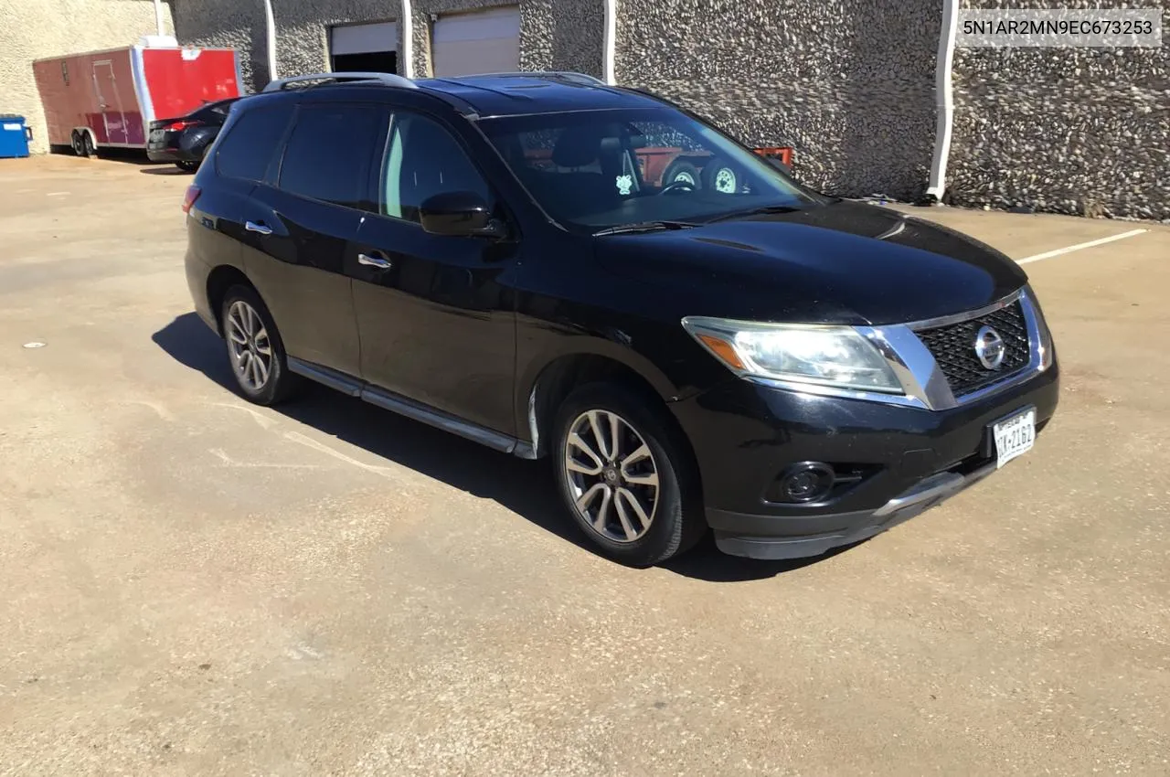 2014 Nissan Pathfinder S VIN: 5N1AR2MN9EC673253 Lot: 80918574