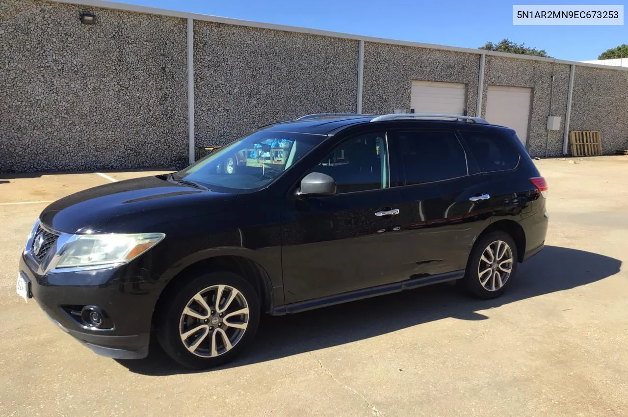 2014 Nissan Pathfinder S VIN: 5N1AR2MN9EC673253 Lot: 80918574