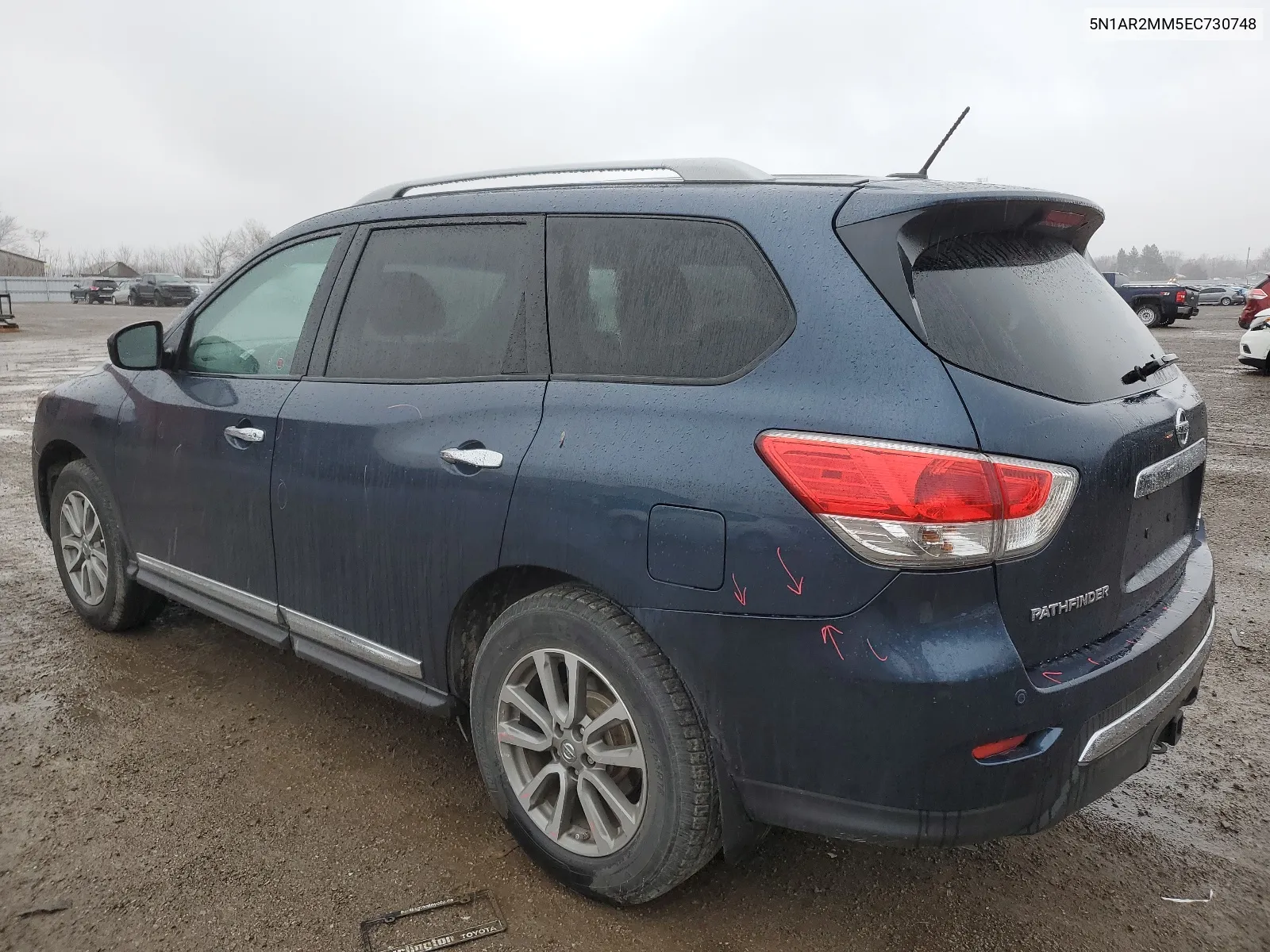 5N1AR2MM5EC730748 2014 Nissan Pathfinder S