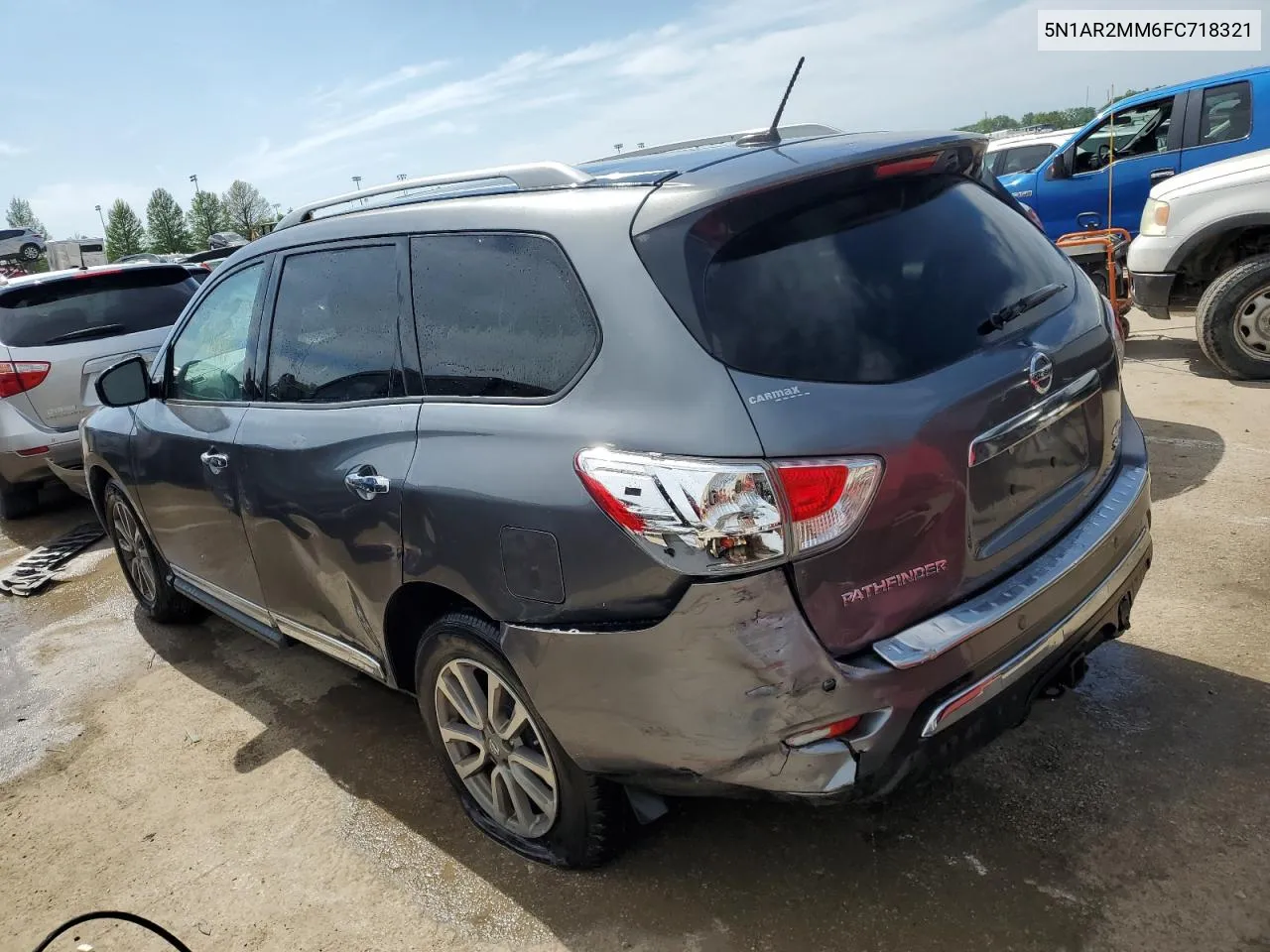 2015 Nissan Pathfinder S VIN: 5N1AR2MM6FC718321 Lot: 52392694