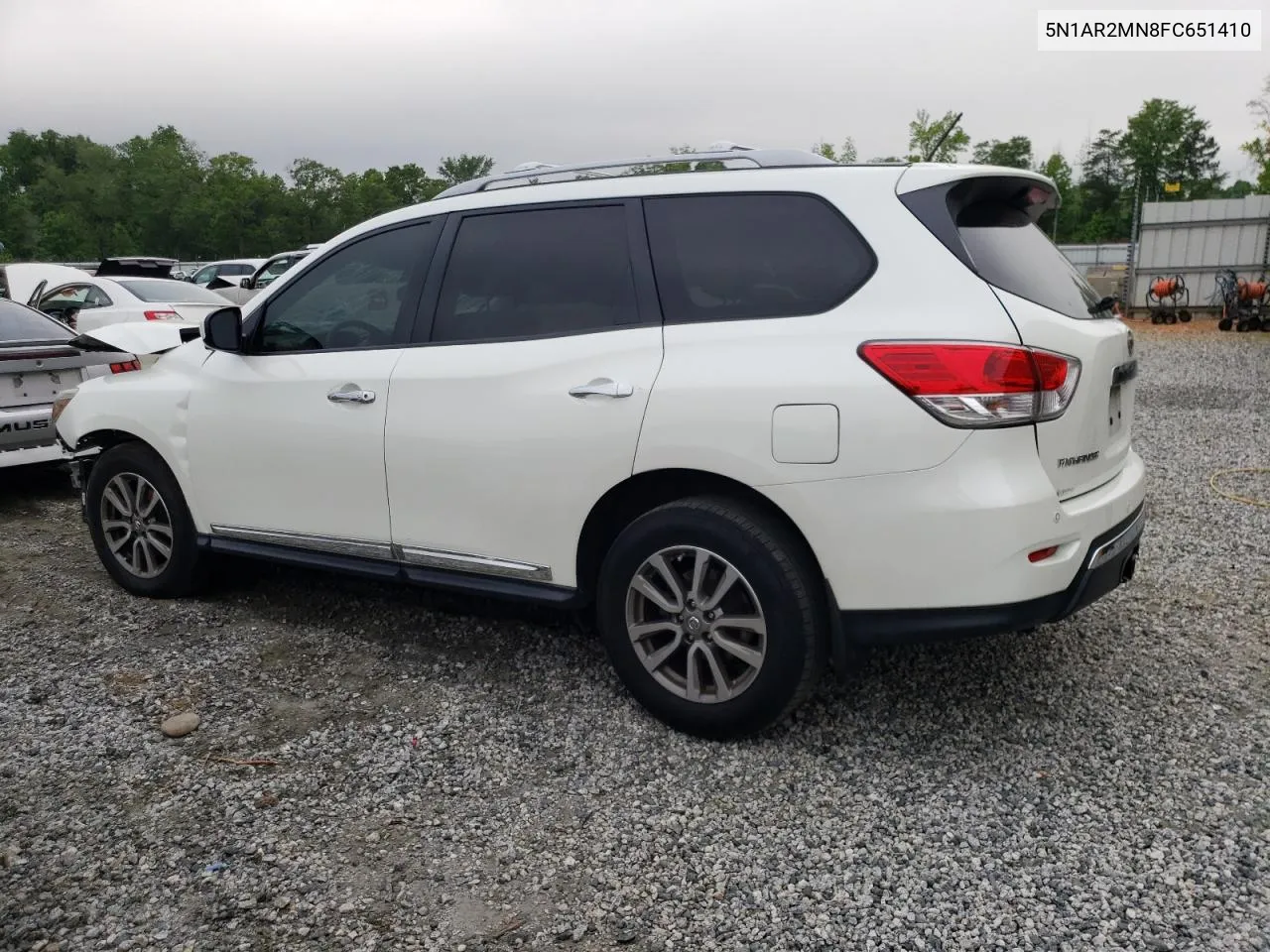 2015 Nissan Pathfinder S VIN: 5N1AR2MN8FC651410 Lot: 52456003