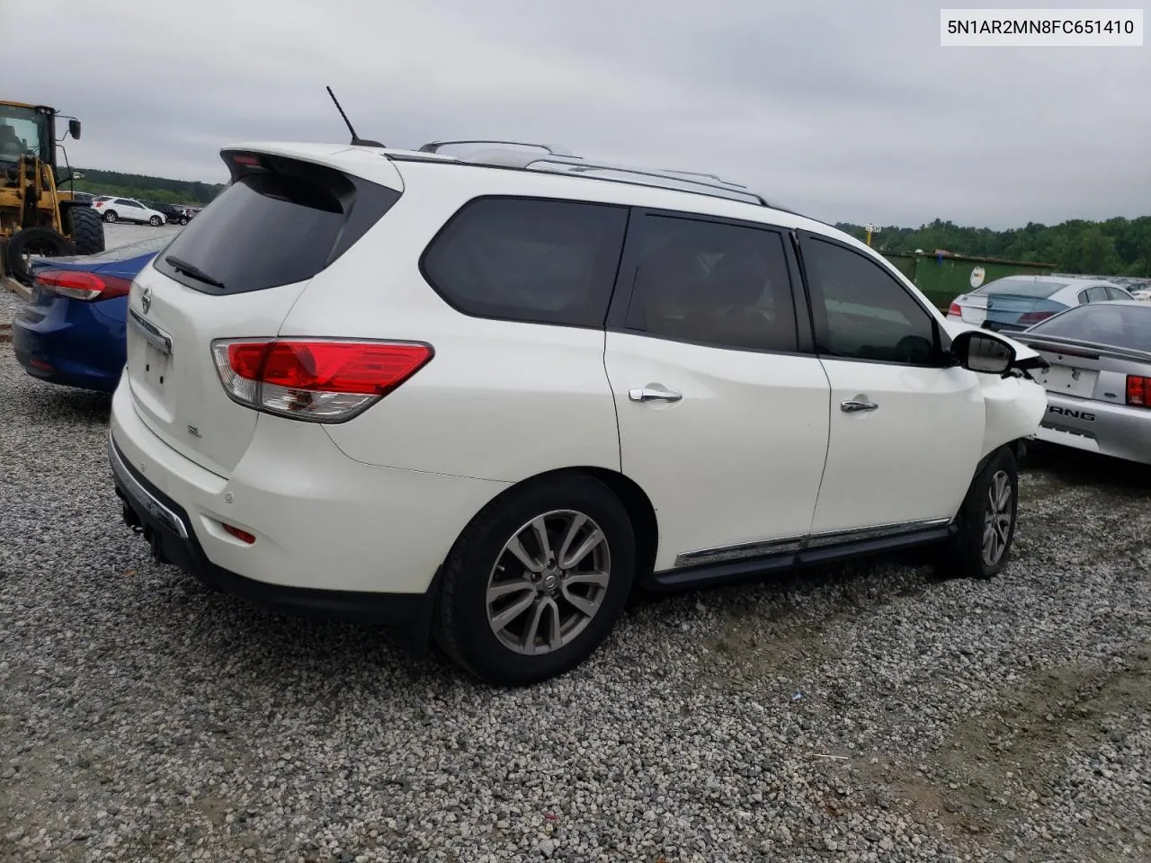 2015 Nissan Pathfinder S VIN: 5N1AR2MN8FC651410 Lot: 52456003