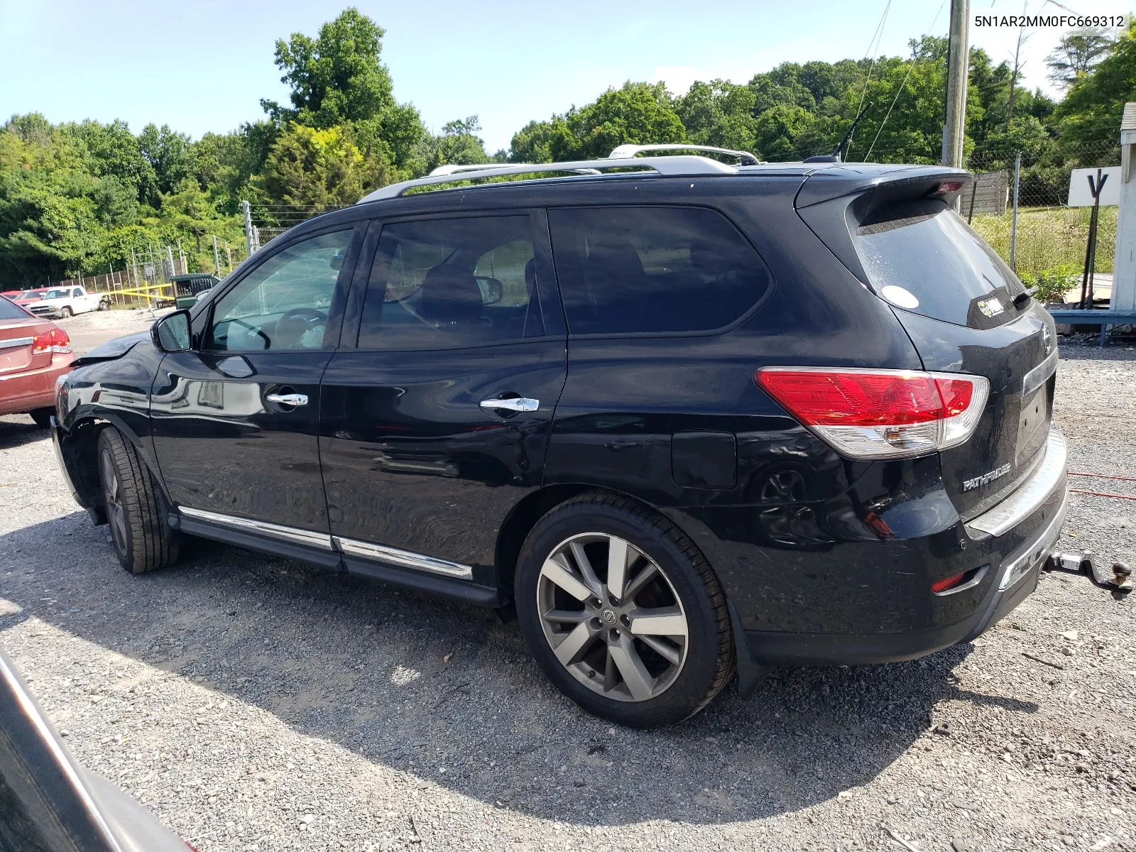 2015 Nissan Pathfinder S VIN: 5N1AR2MM0FC669312 Lot: 61017374