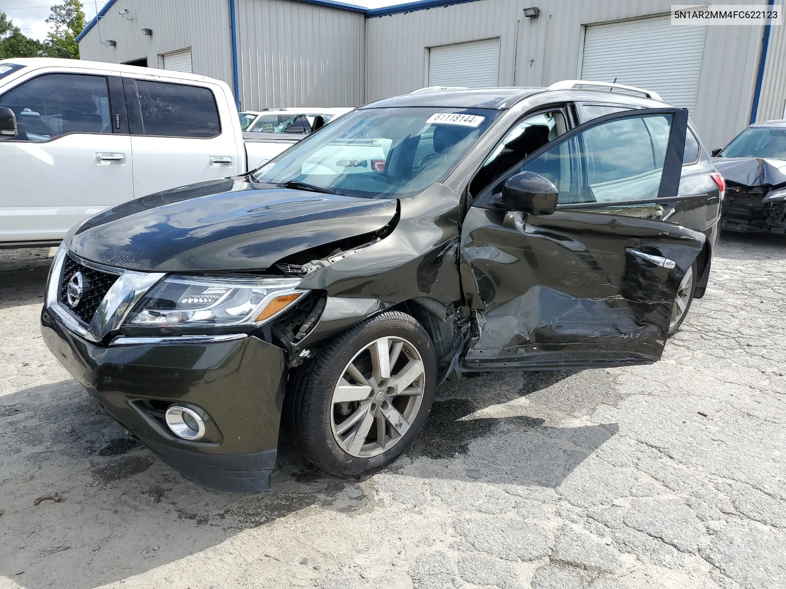 2015 Nissan Pathfinder S VIN: 5N1AR2MM4FC622123 Lot: 61118144