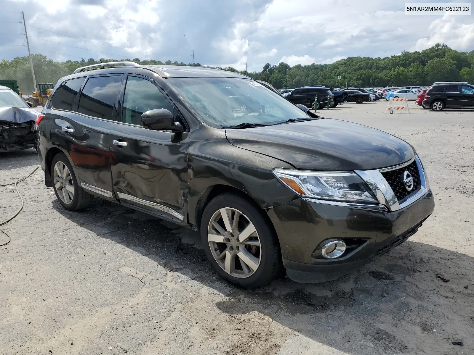 2015 Nissan Pathfinder S VIN: 5N1AR2MM4FC622123 Lot: 61118144