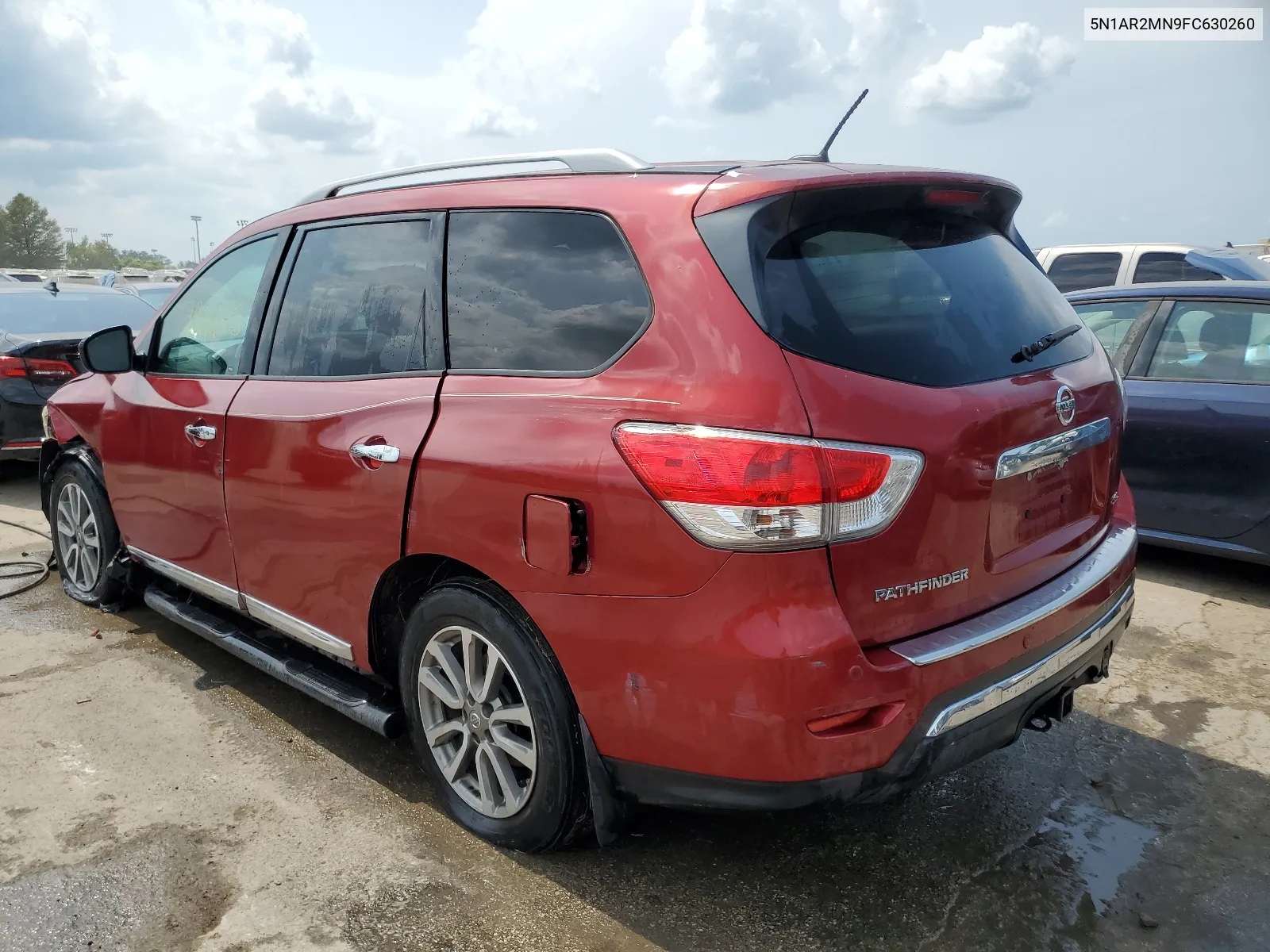 2015 Nissan Pathfinder S VIN: 5N1AR2MN9FC630260 Lot: 64158184