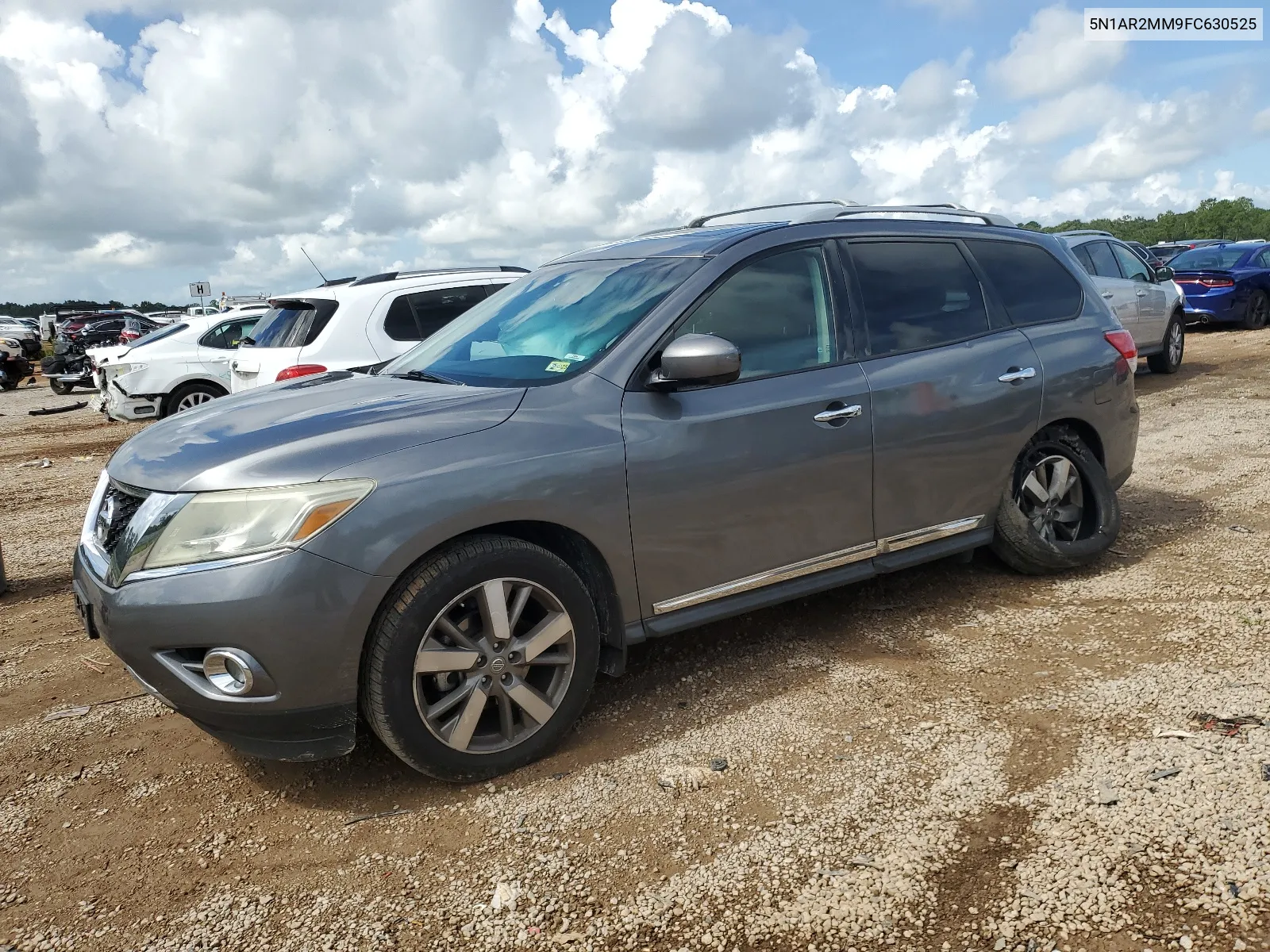 2015 Nissan Pathfinder S VIN: 5N1AR2MM9FC630525 Lot: 64361824