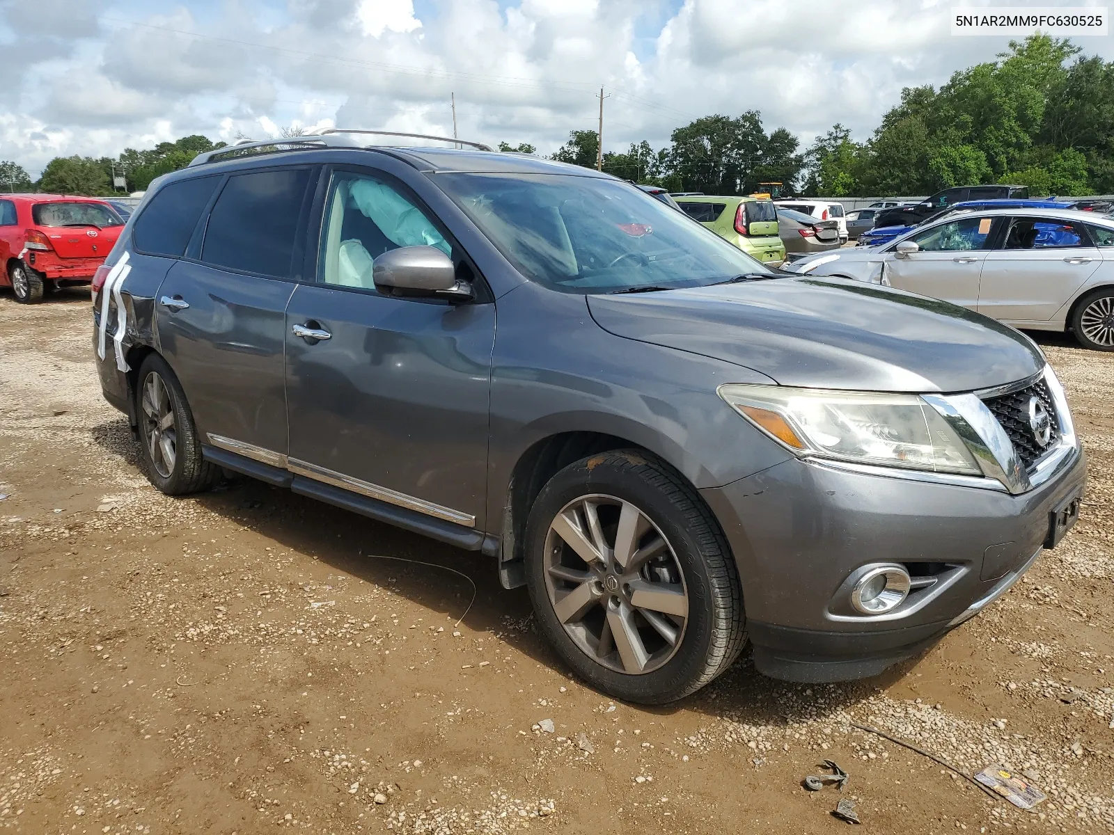 2015 Nissan Pathfinder S VIN: 5N1AR2MM9FC630525 Lot: 64361824