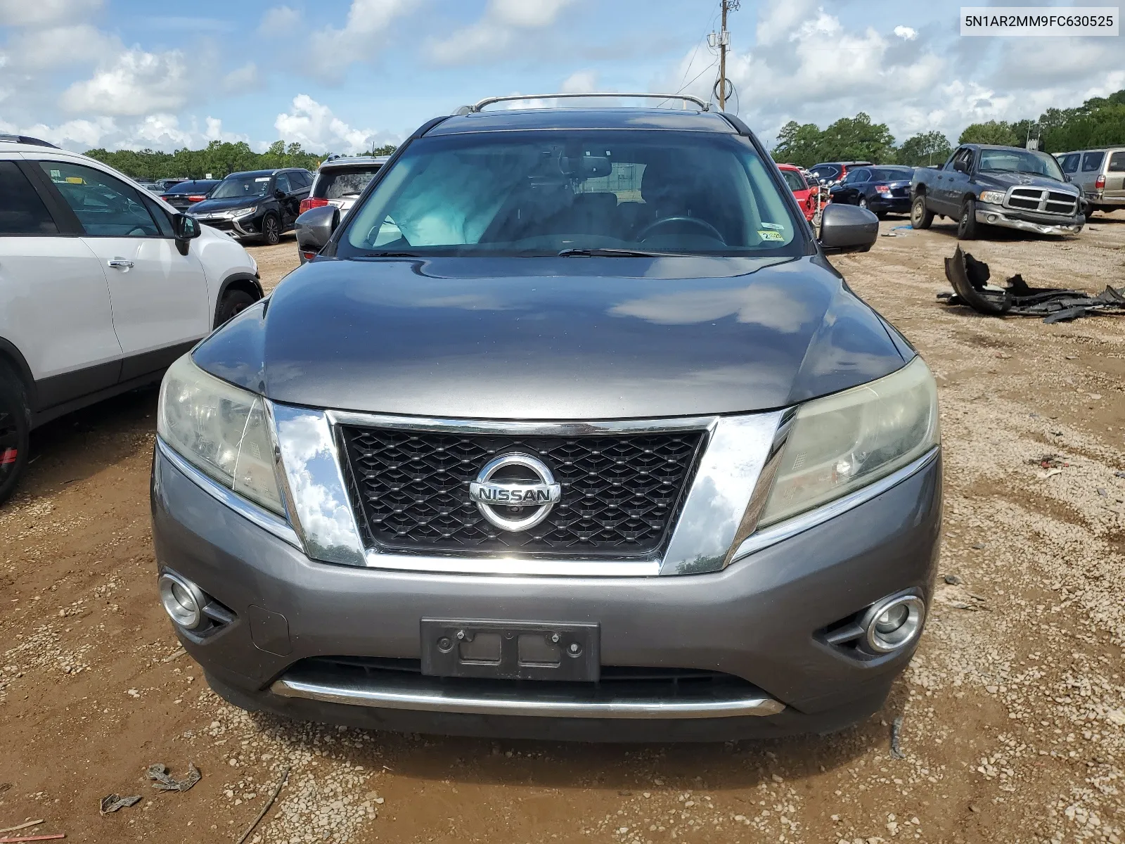 2015 Nissan Pathfinder S VIN: 5N1AR2MM9FC630525 Lot: 64361824