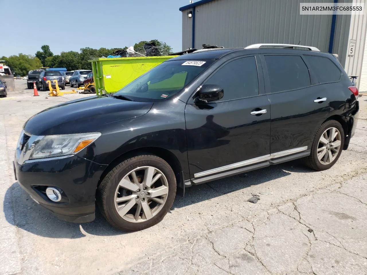 2015 Nissan Pathfinder S VIN: 5N1AR2MM3FC685553 Lot: 64879523