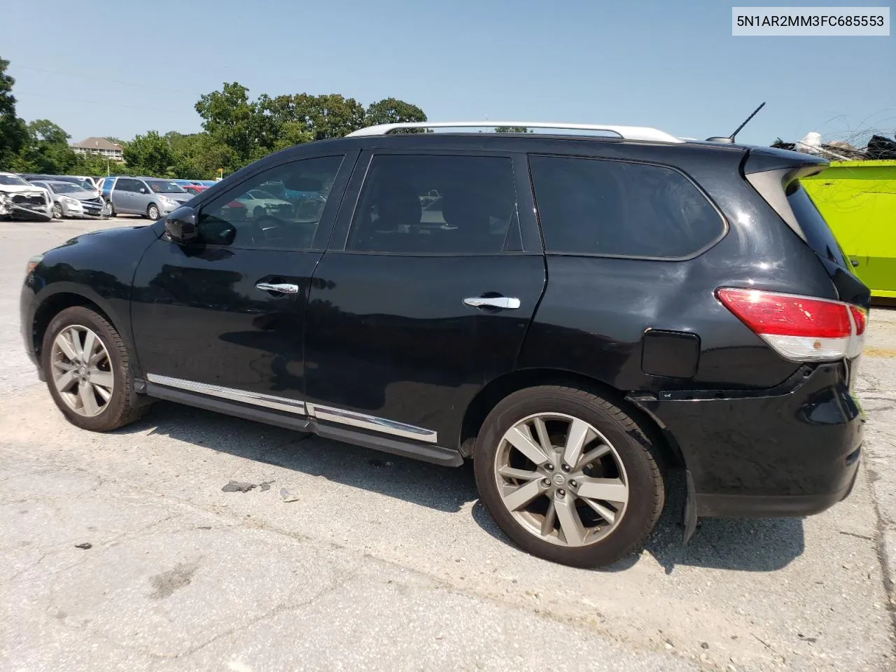 2015 Nissan Pathfinder S VIN: 5N1AR2MM3FC685553 Lot: 64879523