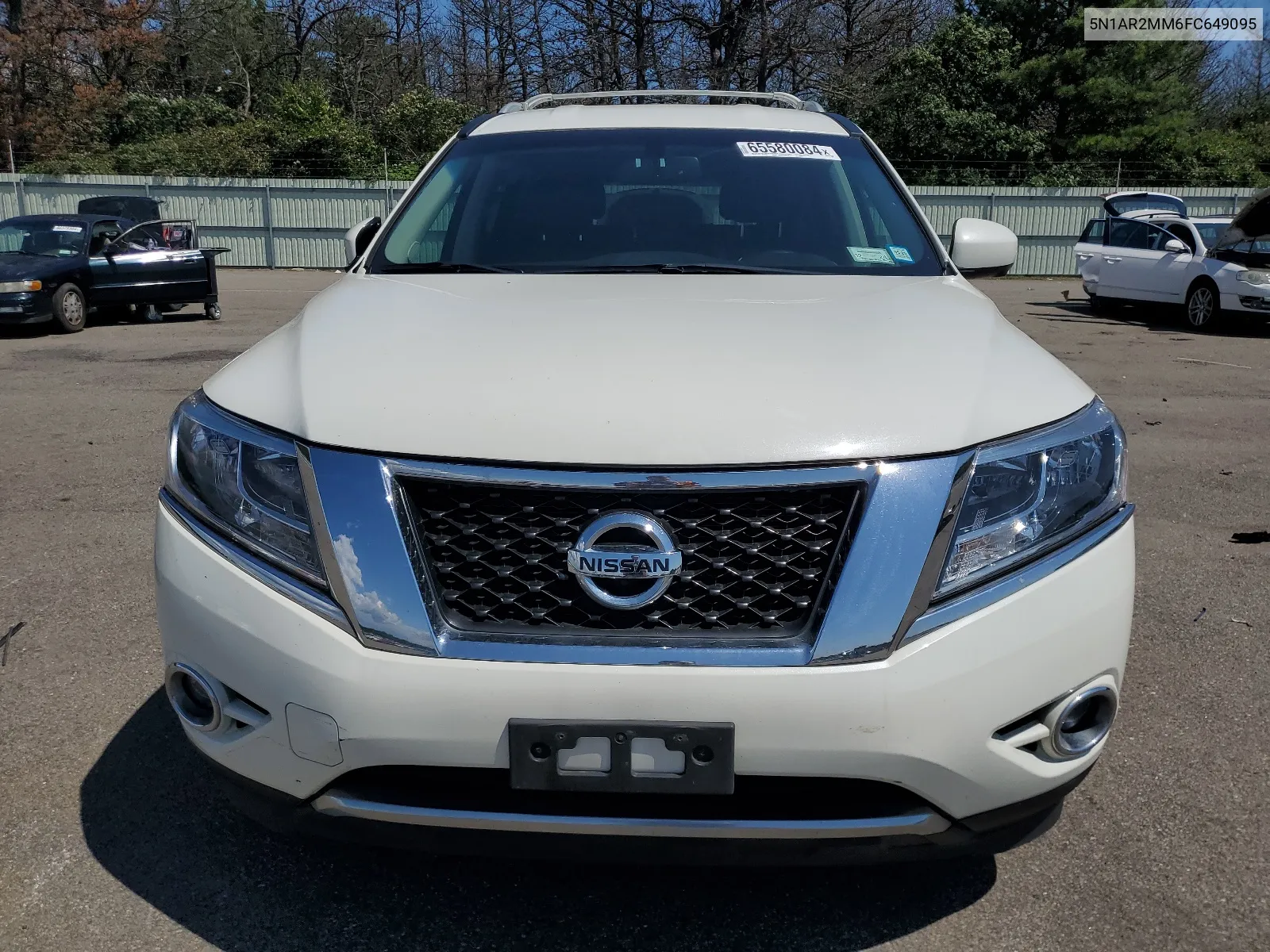 2015 Nissan Pathfinder S VIN: 5N1AR2MM6FC649095 Lot: 65580084